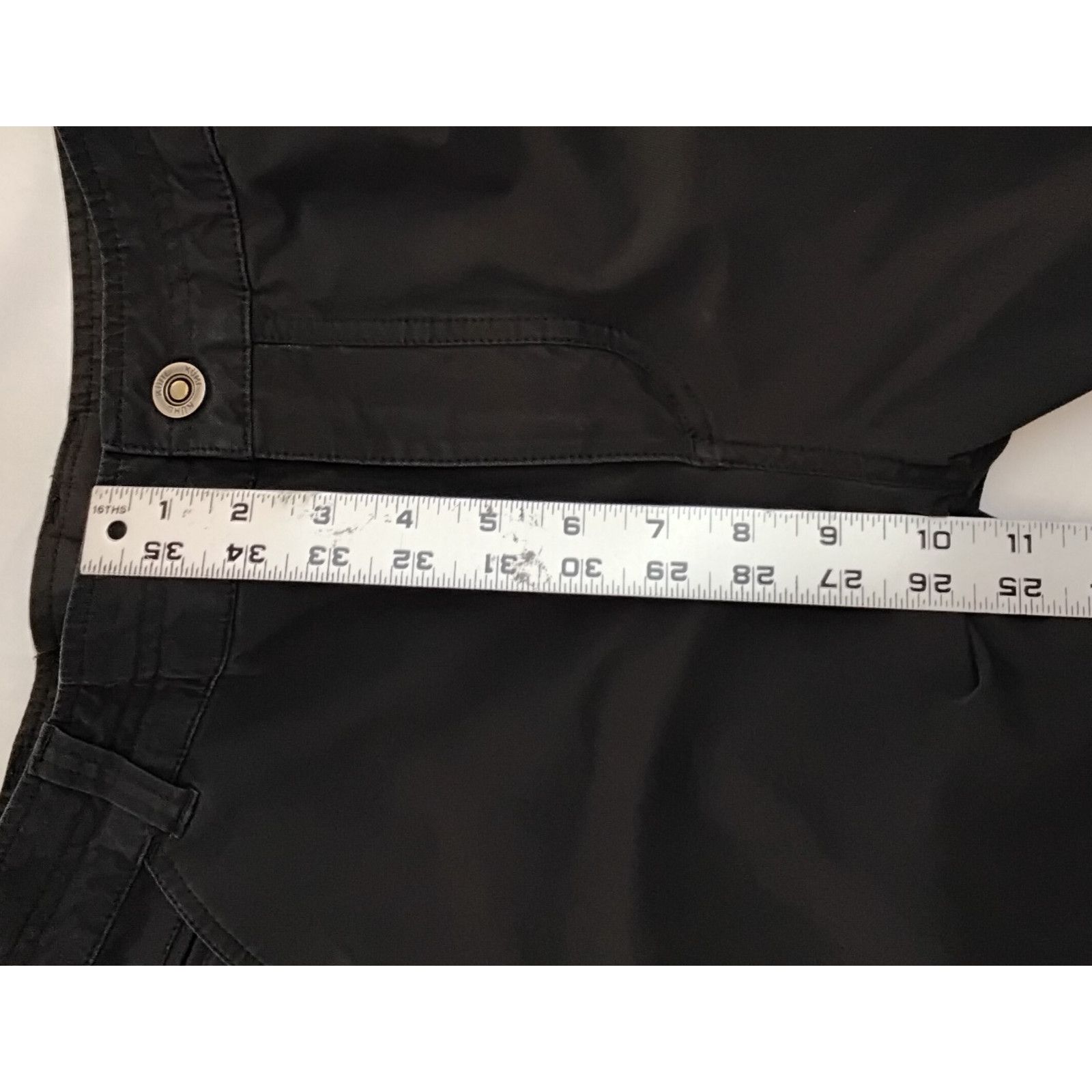 Kuhl Kuhl Resistor Chino Pants Men's 32x32 Black Stretch Denim Size US 32 / EU 48 - 14 Thumbnail