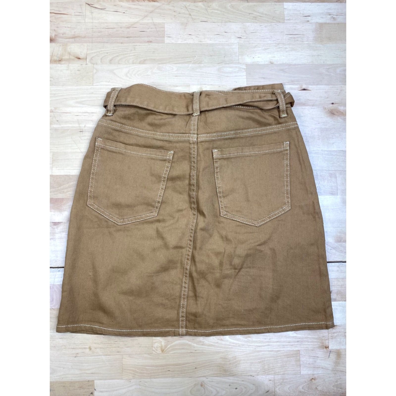 Vintage **Tinseltown A-Line Skirt Small Brown Casual Pockets** User: Tinseltown A-Line Skirt Small Brown Casual Pockets Size 28" / US 6 / IT 42 - 2 Thumbnail