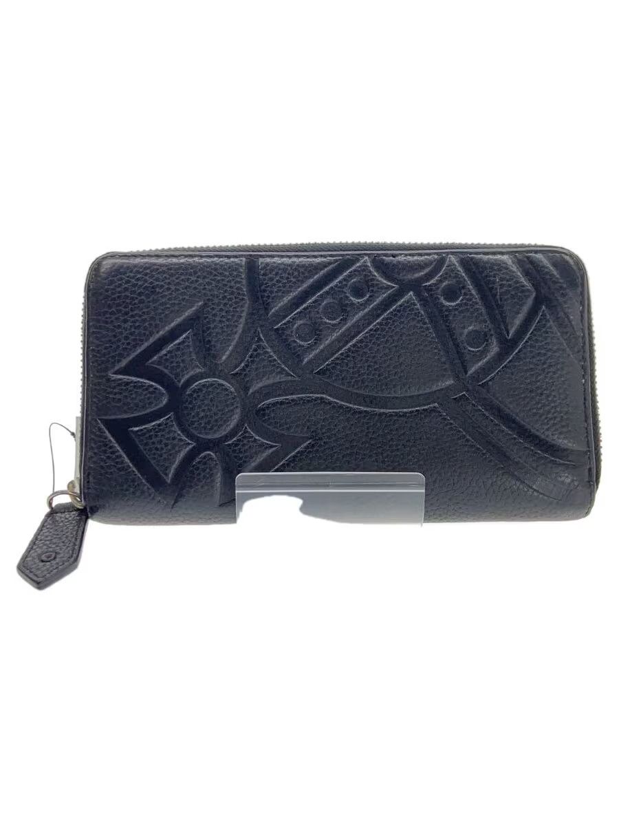 Vivienne Westwood Orb Embossed Leather Long Wallet Size ONE SIZE - 1 Thumbnail