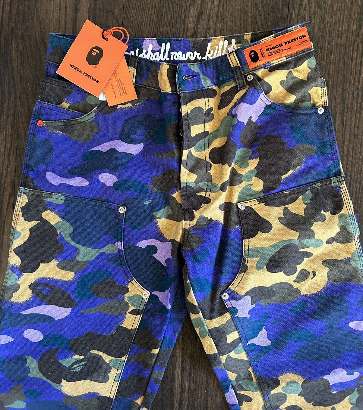 Bape × Heron Preston Bape X Heron Preston Pants Size US 30 / EU 46 - 2 Thumbnail