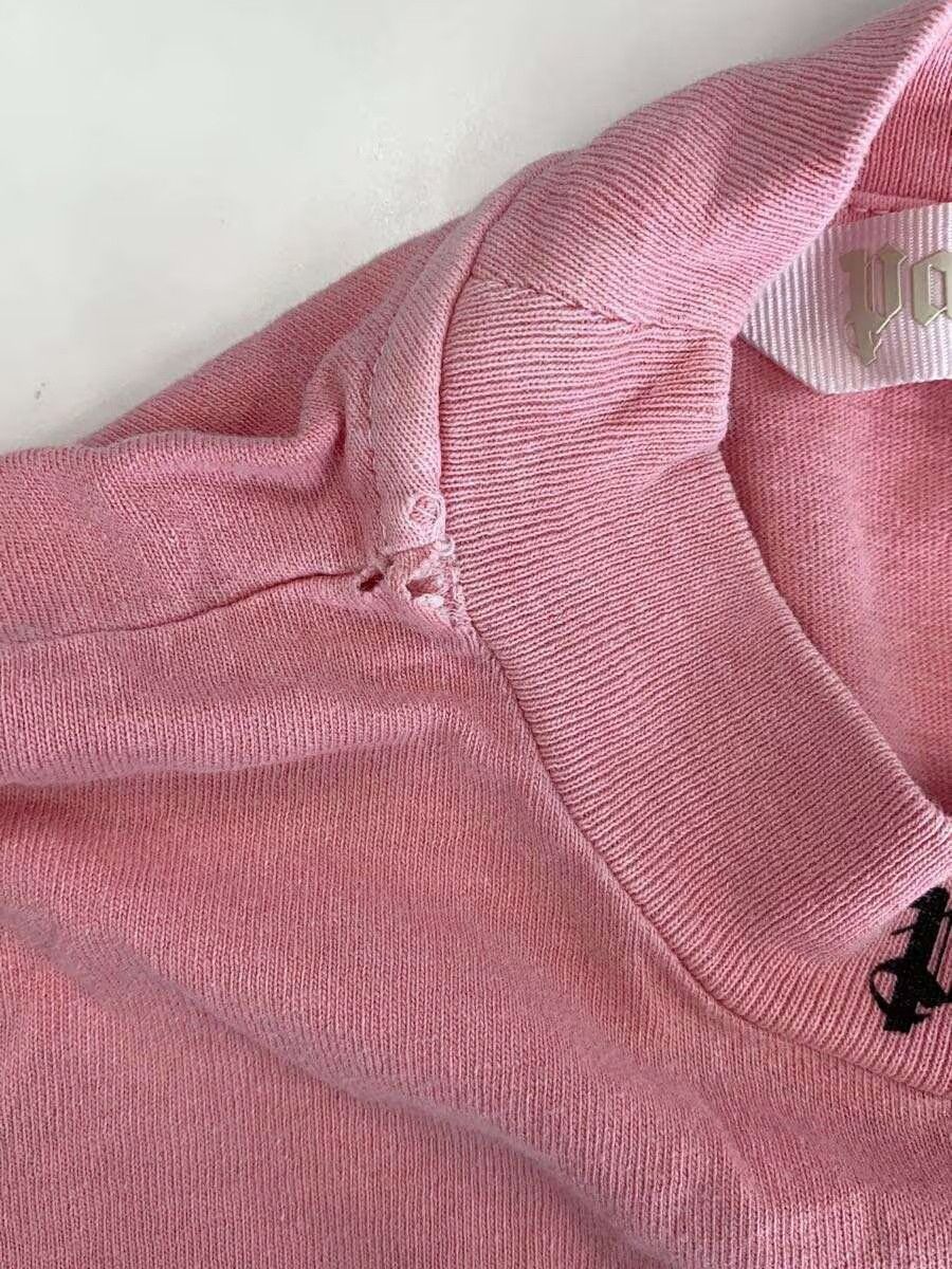 Palm Angels Palm Angels Cotton T-Shirt Pink Size US XS / EU 42 / 0 - 7 Thumbnail