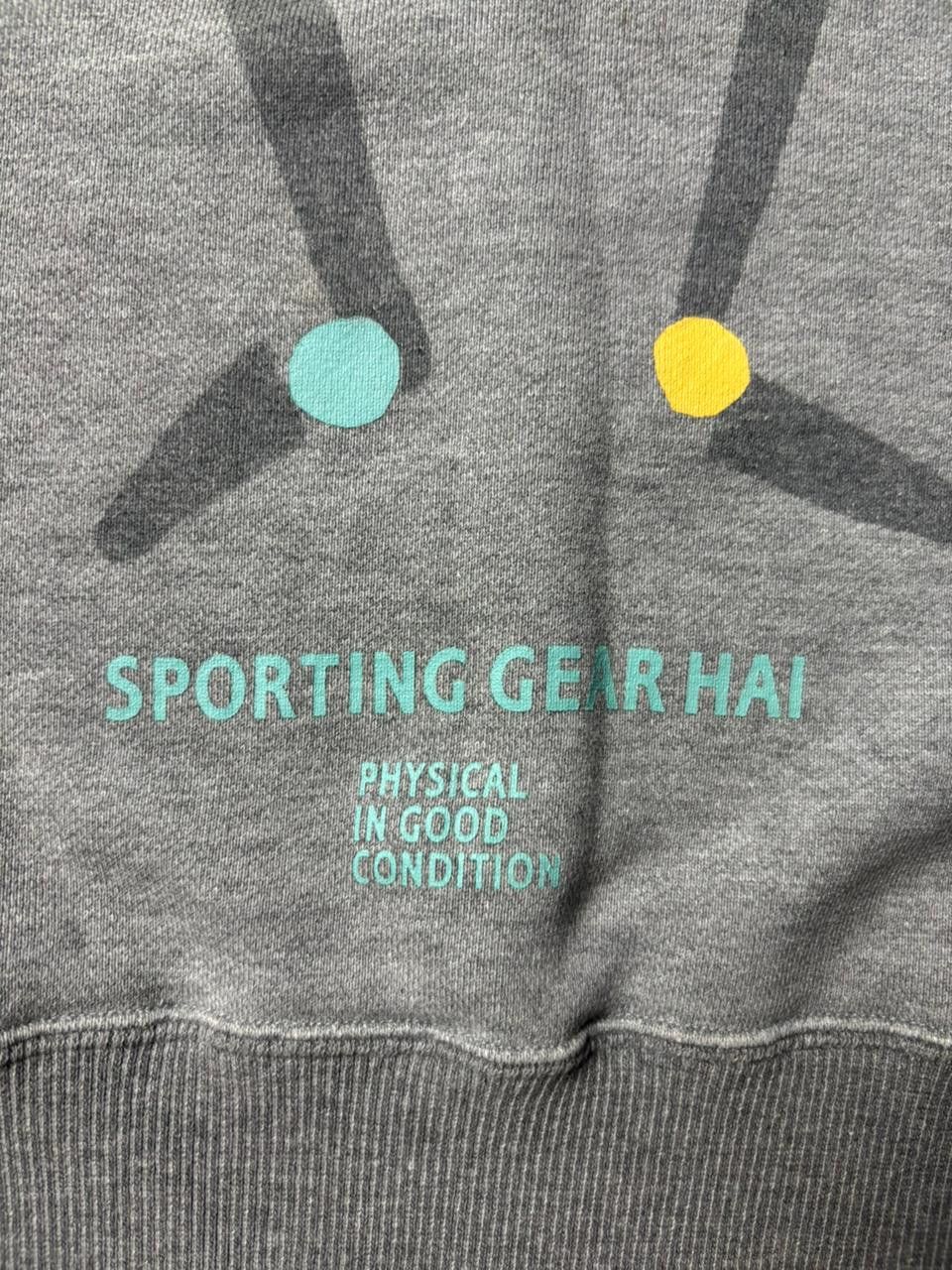 Hai Sporting Gear 1990s Hai Sporting Gear Stickman Sweatshirt Size US L / EU 52-54 / 3 - 4 Thumbnail