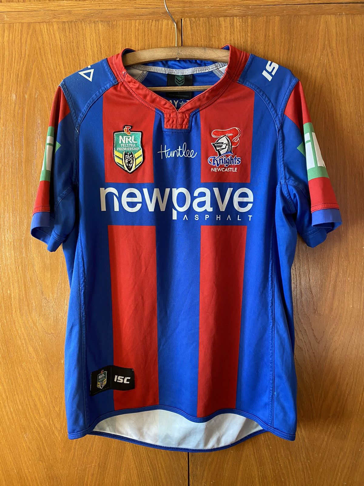 Vintage Rugby jersey Newcastle Knights Australia 2016 Size US L / EU 52-54 / 3 - 7 Thumbnail