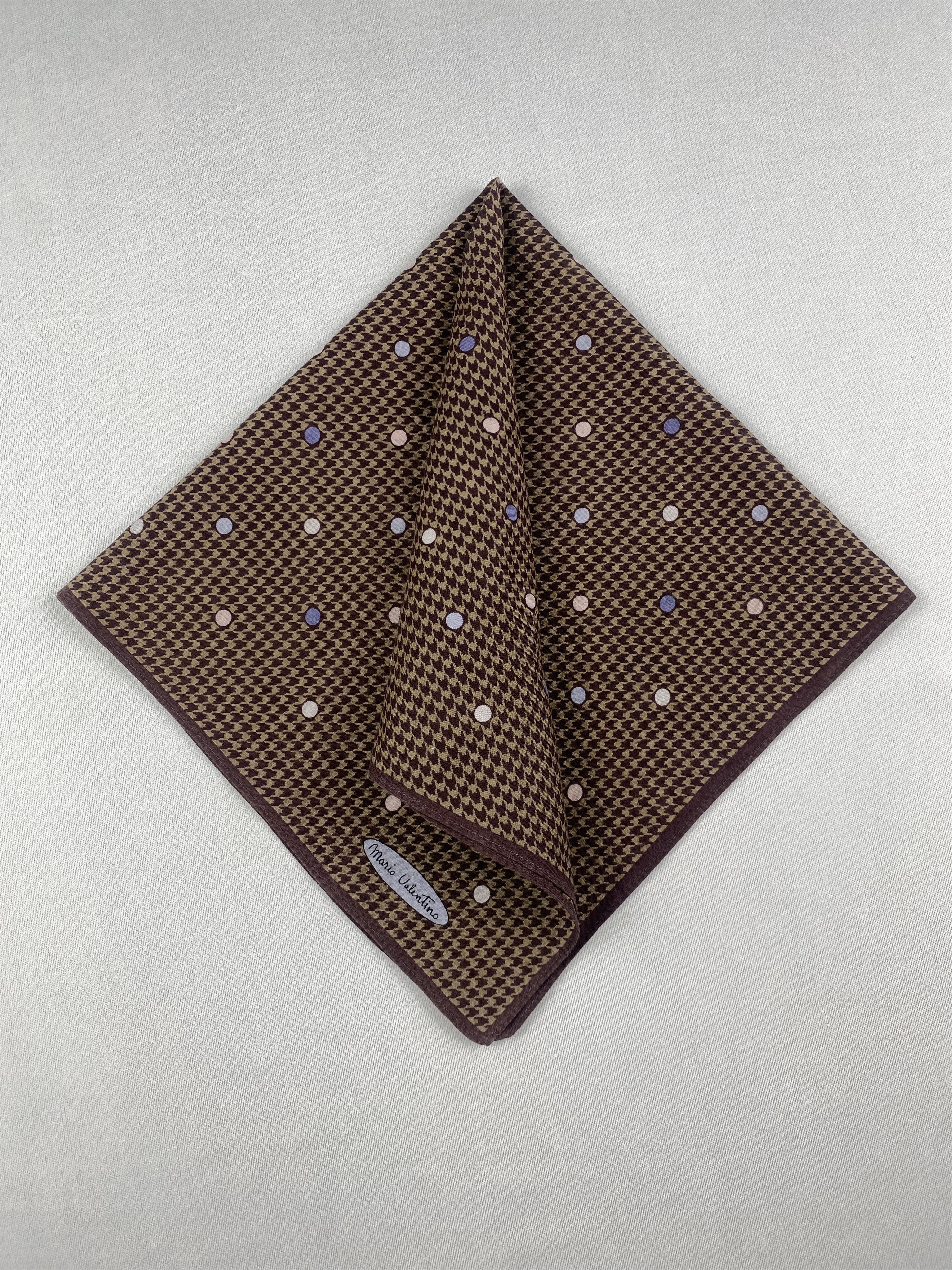Mario Valentino Mario Valentino Handkerchief Pocket Square Bandana HM0034 Size ONE SIZE - 2 Thumbnail