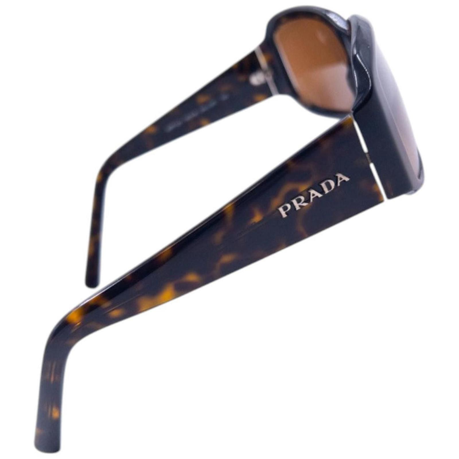 Prada Vintage Prada Tortoise Shell Sunglasses Size ONE SIZE - 3 Thumbnail