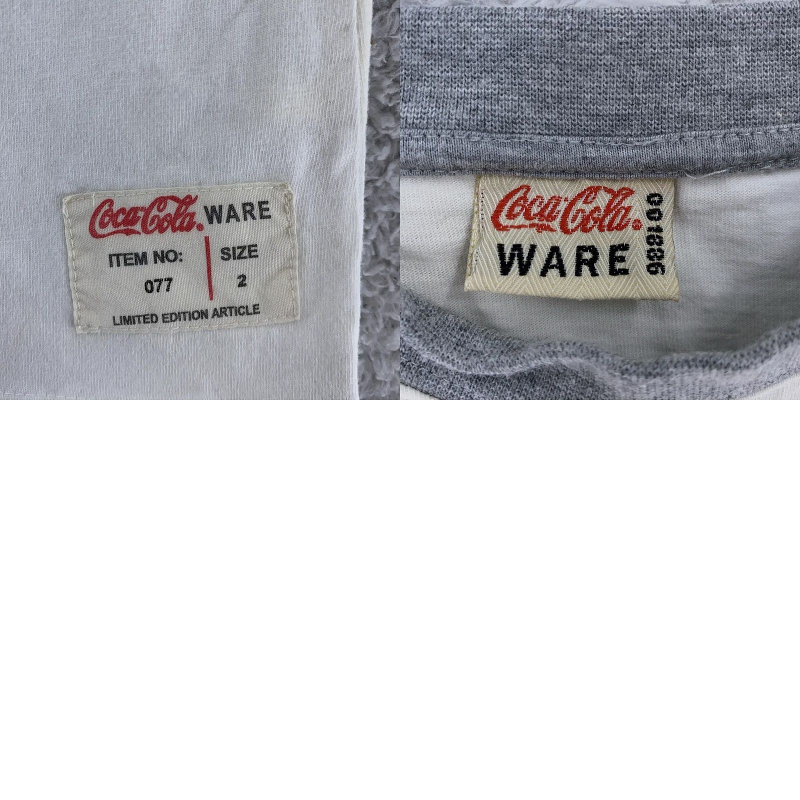 Vintage VINTAGE Coca-Cola Thailand T-Shirt XS White Men Short Sleeve Crew Neck Graphic Print Limited Edition Crop Fit Retro Logo 90s Mens Size US XS / EU 42 / 0 - 8 Thumbnail