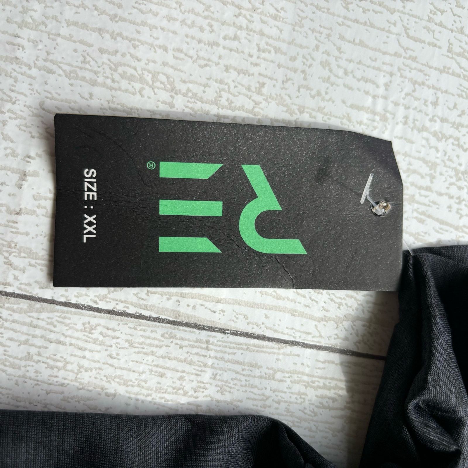 Other RE Real Essentials Charcoal Black Workout Shirt Size XXL NWT Size XXL / US 16-18 / IT 52-54 - 2 Thumbnail