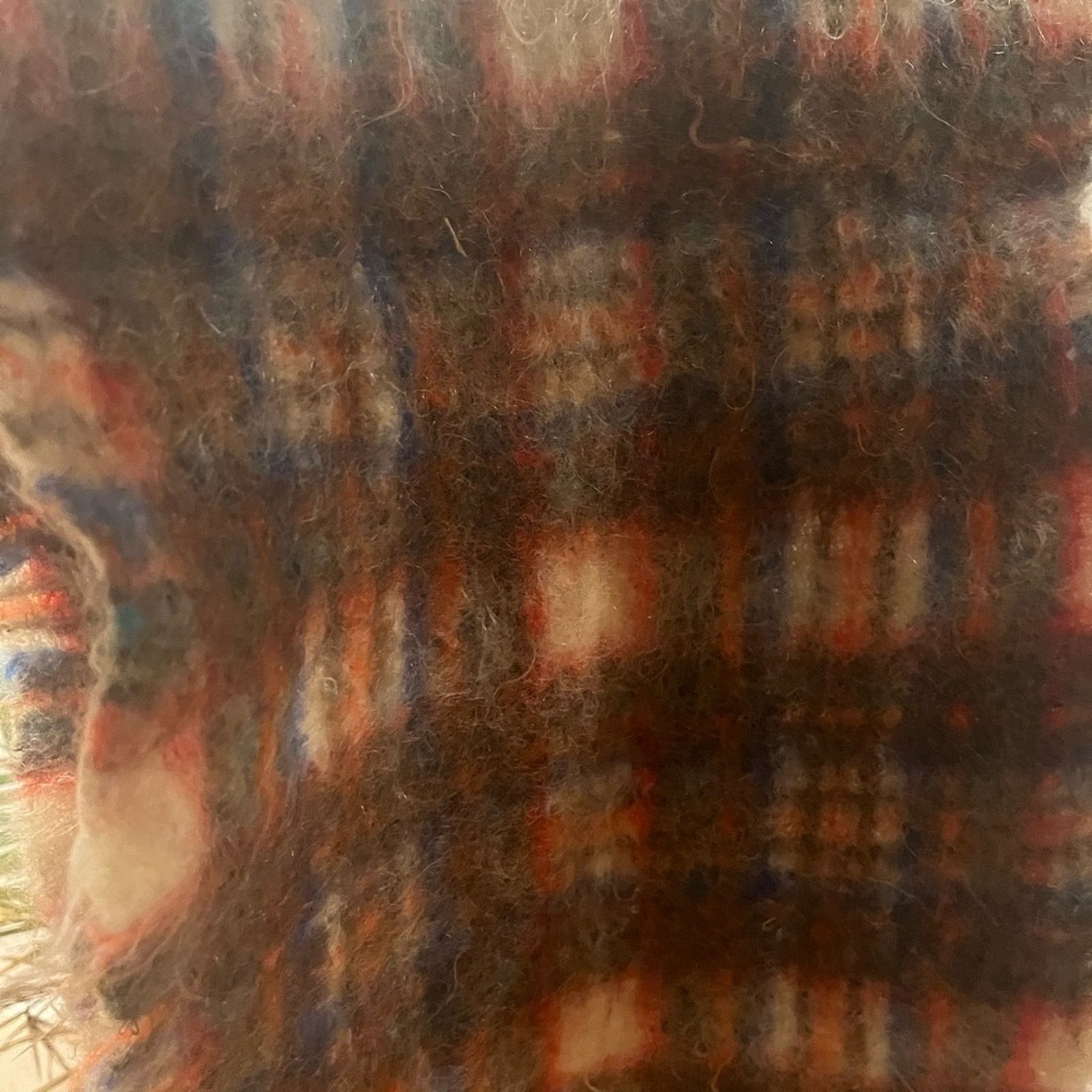Other Plaid wool sweater. Super high quality. Size ONE SIZE - 5 Thumbnail