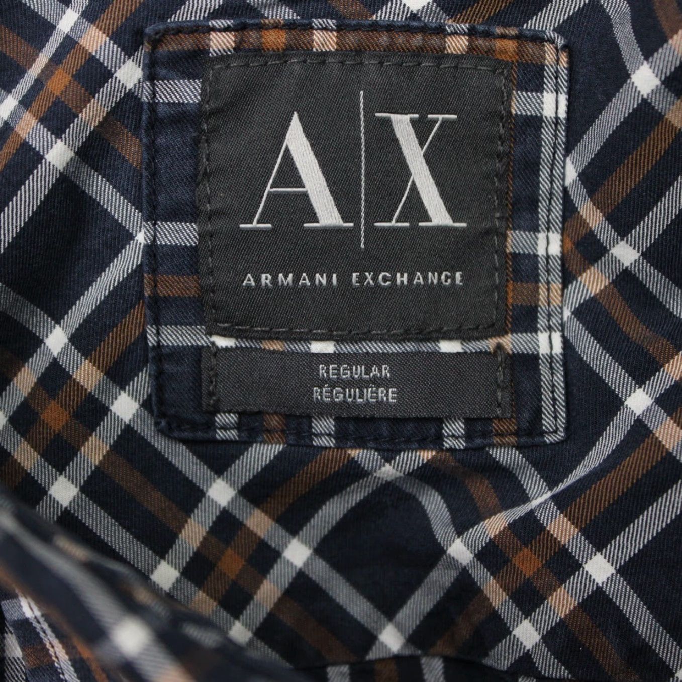 Armani Exchange A/X Armani Exchange Shirt Mens Large Blue Regular Fit Long Sleeve Button Down Size US L / EU 52-54 / 3 - 6 Thumbnail