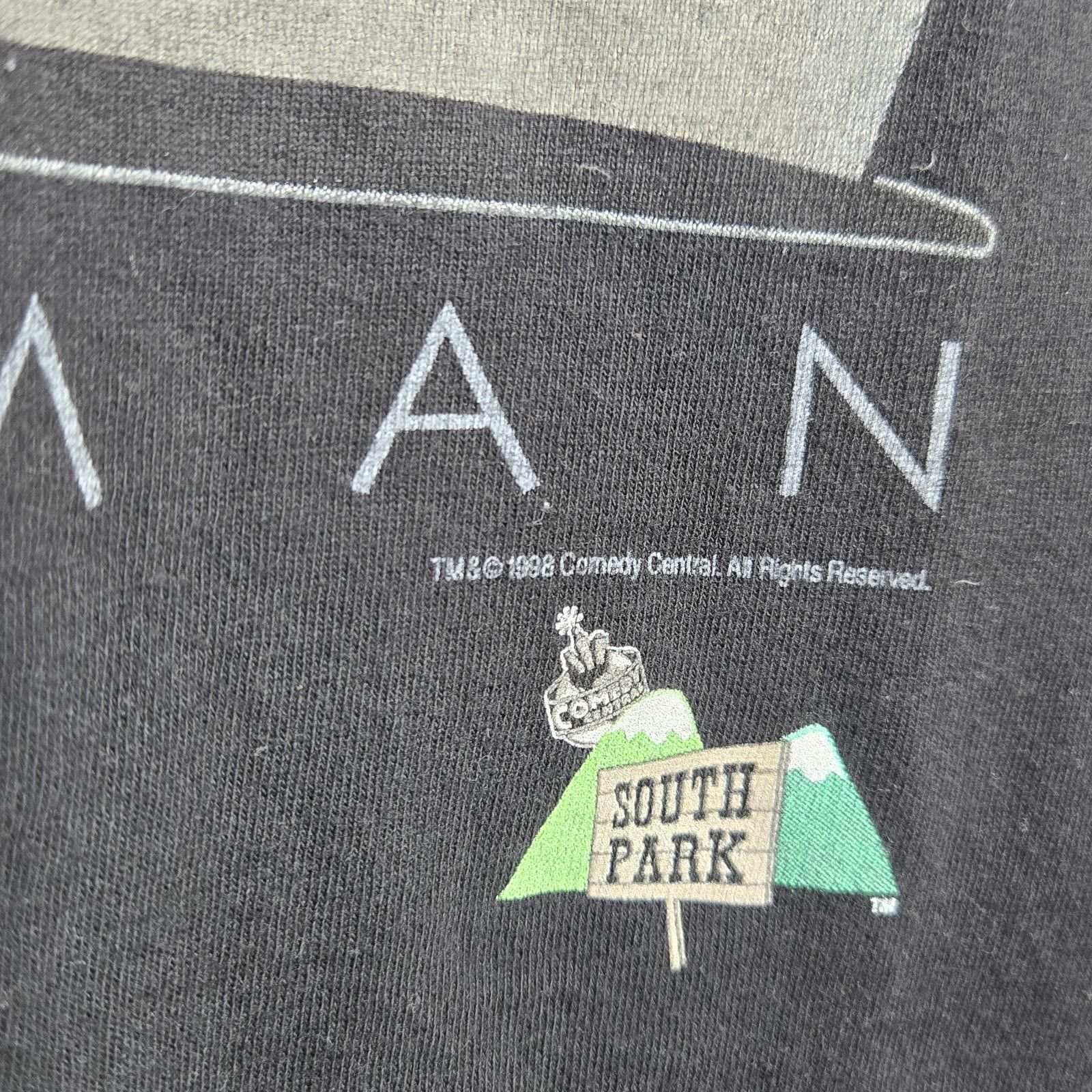 Designer South Park Shirt Men's Large Cartman Tee Cartoon Network 90s Size US L / EU 52-54 / 3 - 2 Thumbnail