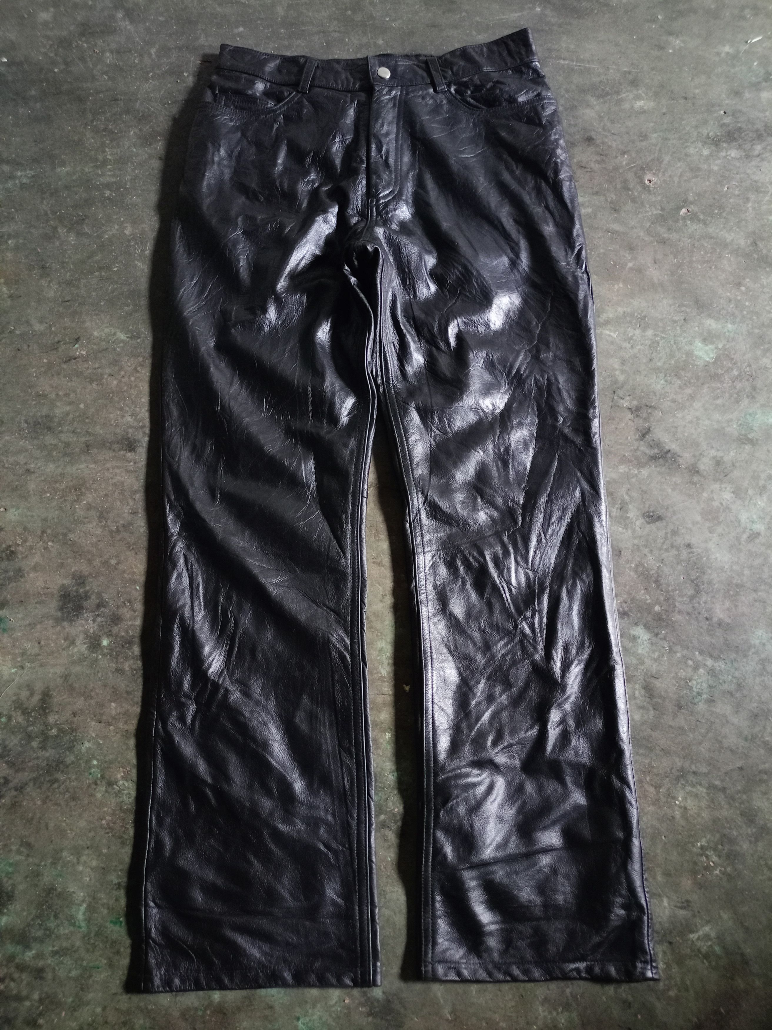 Leather Figaro Leather Pants Size US 28 / EU 44 - 1 Thumbnail