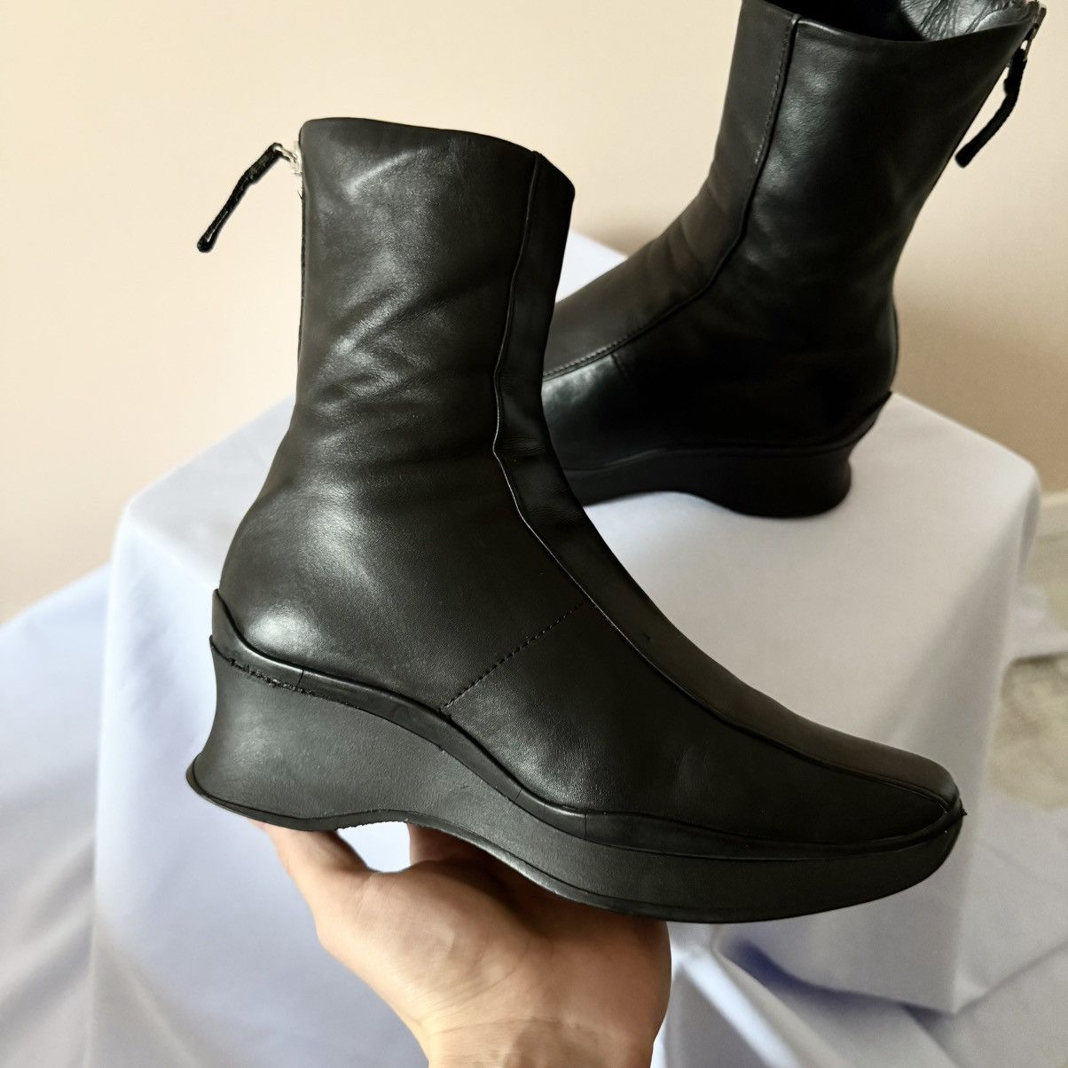 Prada Archive 1999 Prada Sport Ancle Black Vintage Boots Size US 5 / IT 35 - 6 Thumbnail