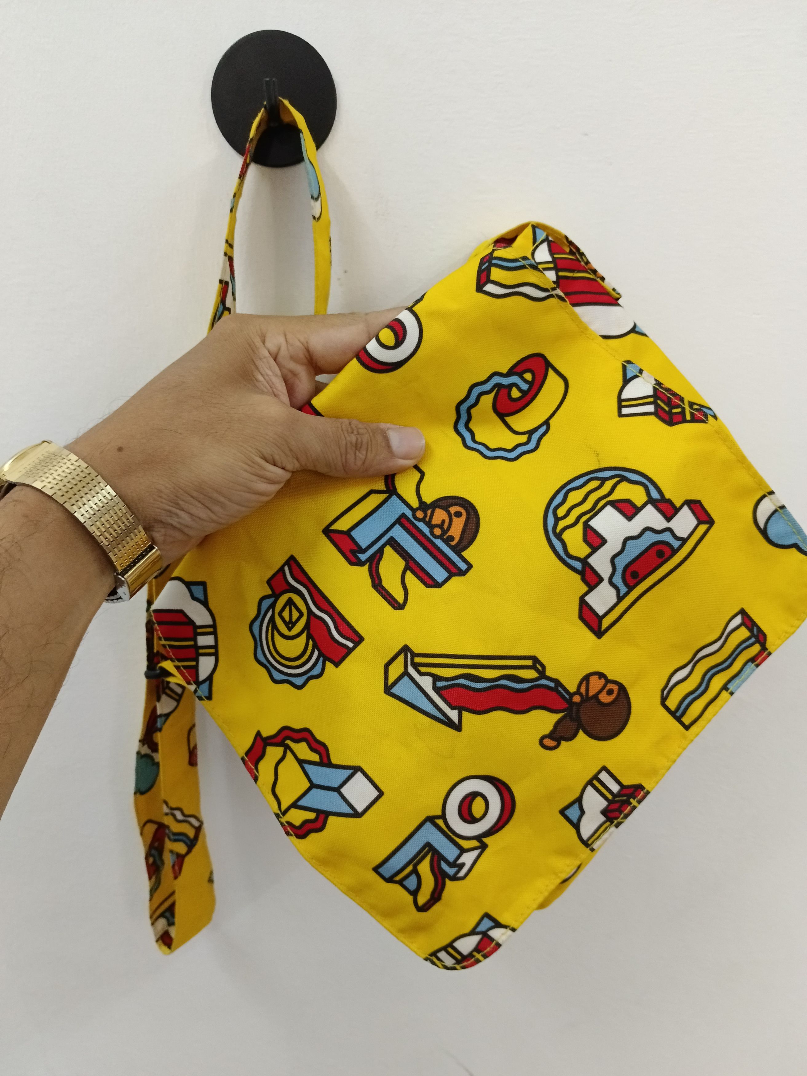 Bape BAPE Kids Baby Milo "Milo Block" Mini Shoulder Sling Bag Size ONE SIZE - 6 Thumbnail