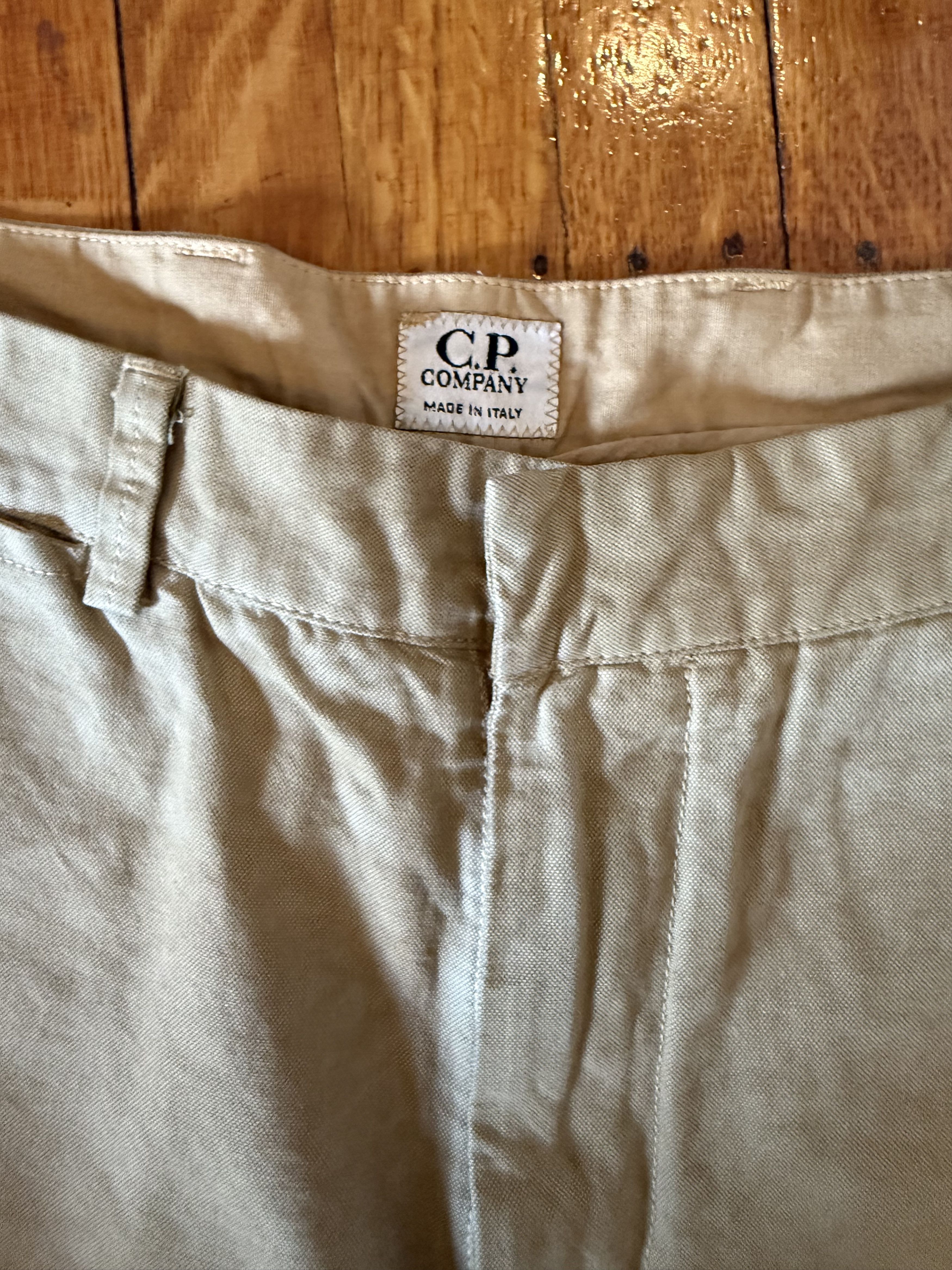 C.P. Company Vintage Straight Fit Slack in British Khaki Size US 33 - 7 Thumbnail