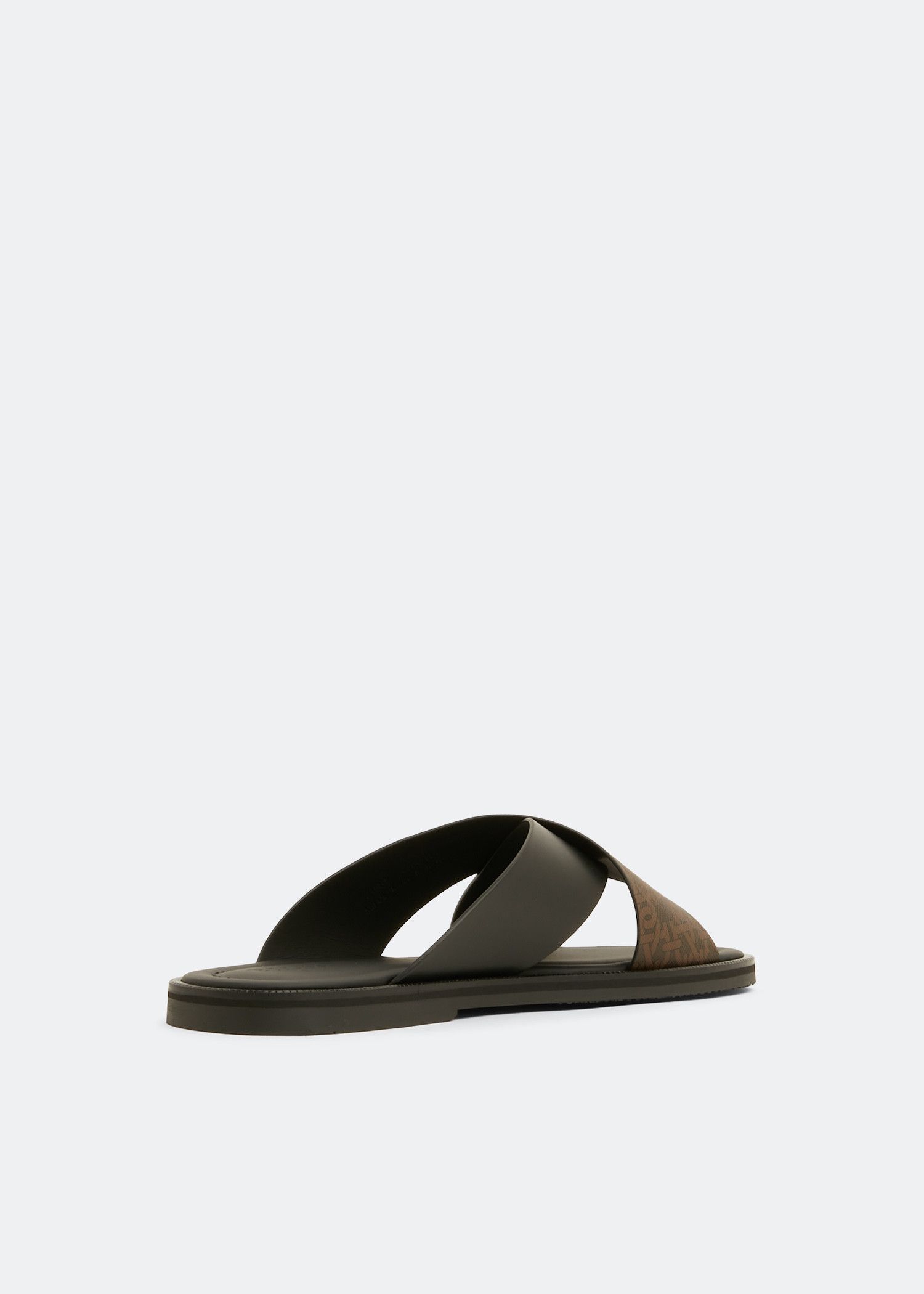 Bally o1y1224 Slippers in Dark Brown/Black Size US 7 / EU 40 - 2 Thumbnail
