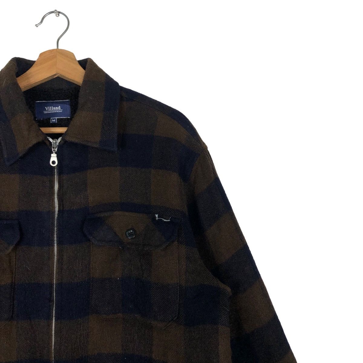🔥Vintage Chore Jacket Tartan Design Villand Issey Miyake