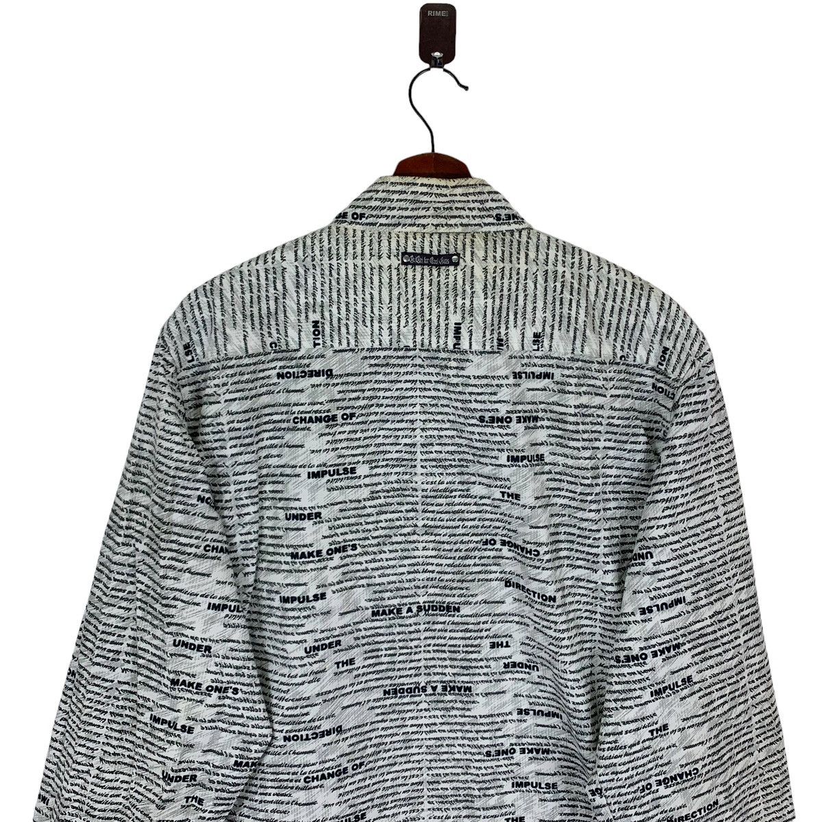 If Six Was Nine × Vintage VINTAGE GRIGRI PUNK FULL PRINT ZIPPER JACKET Size US L / EU 52-54 / 3 - 9 Thumbnail