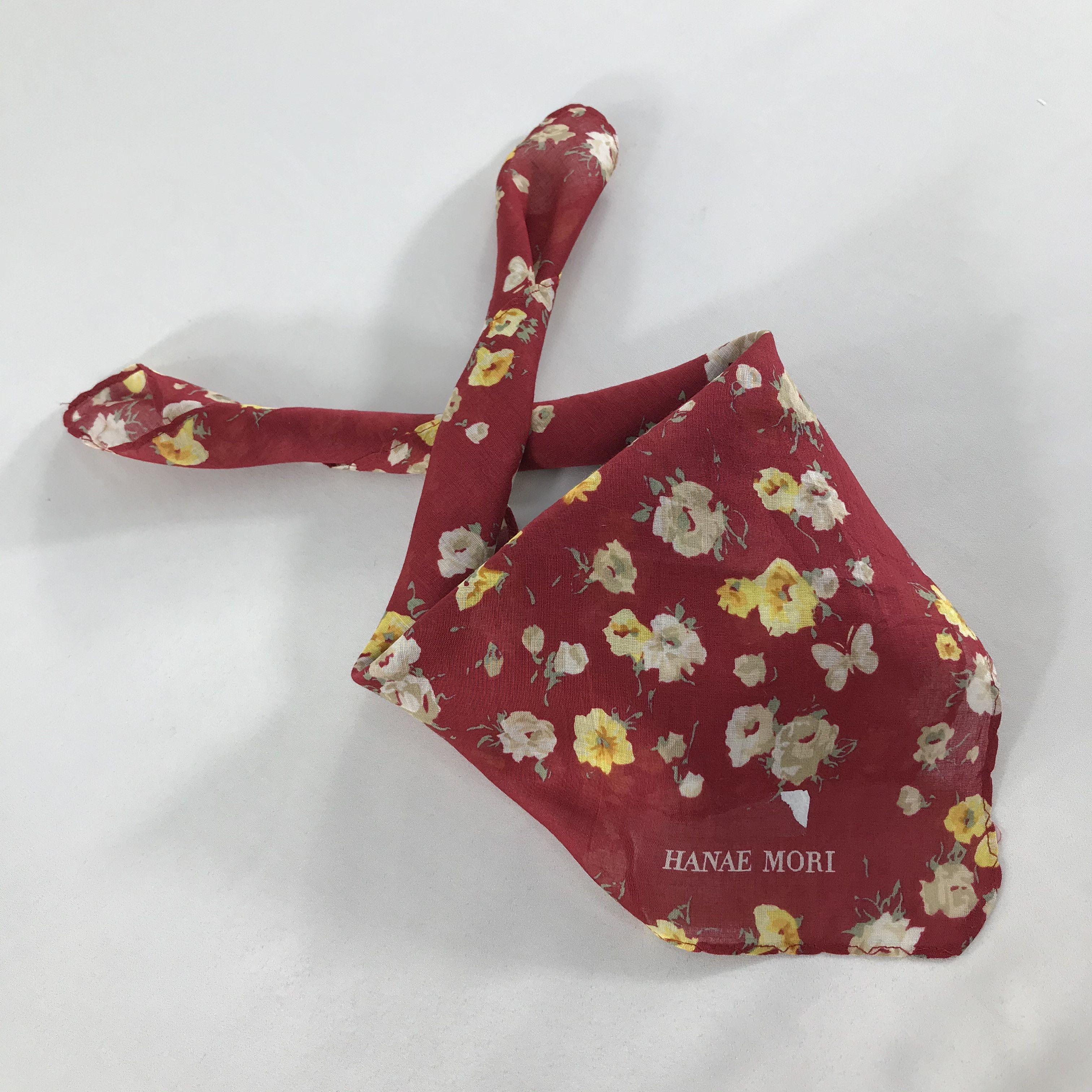 Hanae Mori × Vintage Hanae Mori Bandana/ Handkerchief / Neckerchief Size ONE SIZE - 2 Thumbnail
