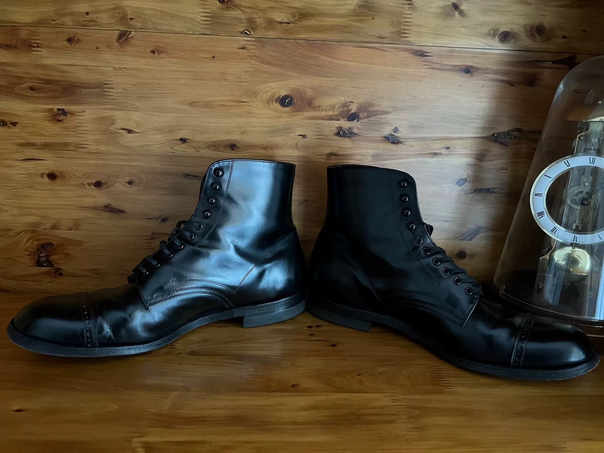 PHIGVEL MAKERS & Co. Phigvel Leather Service Boots Size US 9.5 / EU 42-43 - 4 Thumbnail