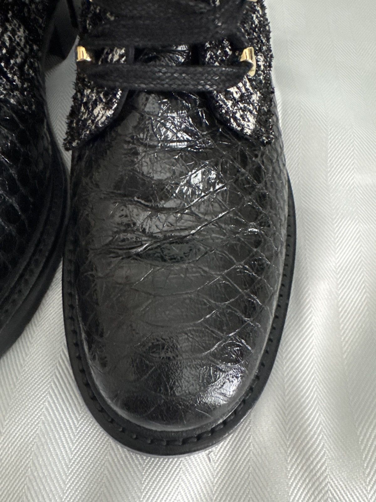 Lanvin Lanvin women's lace-up boots Size US 7.5 / IT 37.5 - 11 Thumbnail