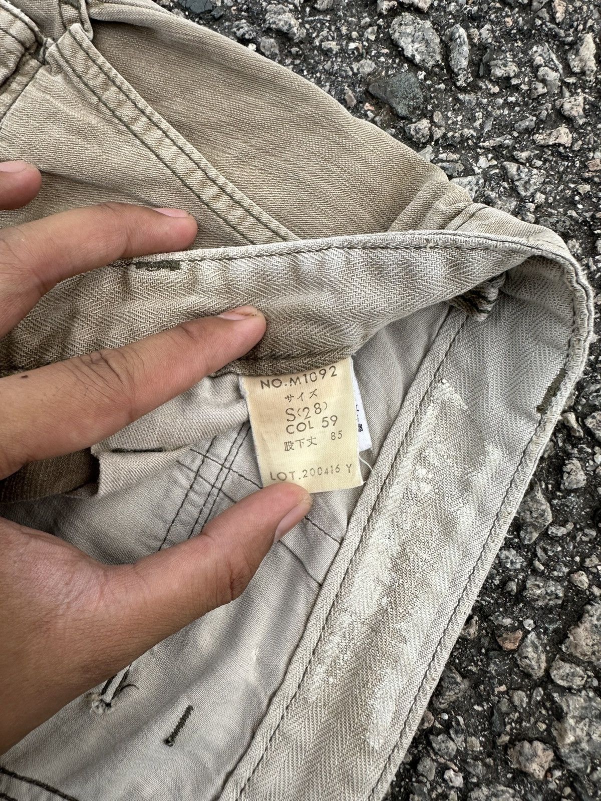 If Six Was Nine CARGO PANTS FADED MADE IN NIPPON VINTAGE JAPANESE BRANDED Size US 28 / EU 44 - 18 Thumbnail