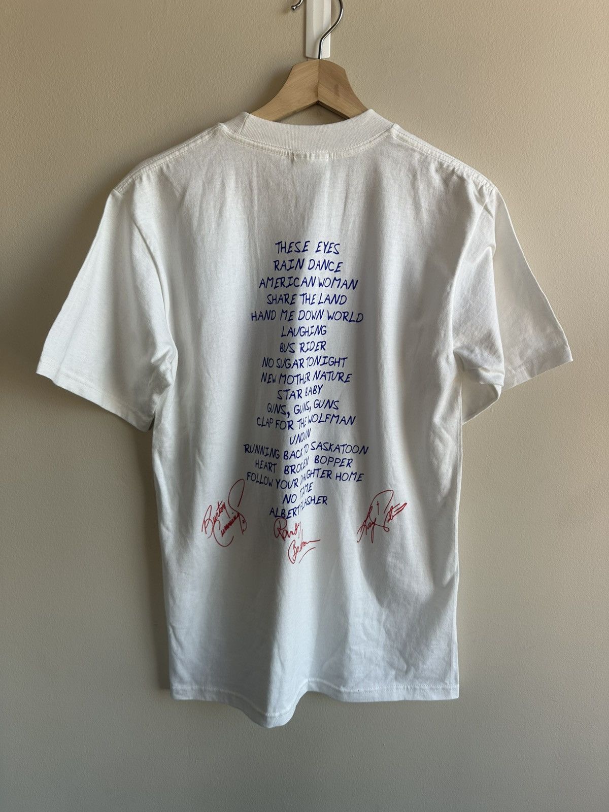Band Tees Vintage The Guess Who Tee Size US M / EU 48-50 / 2 - 2 Thumbnail