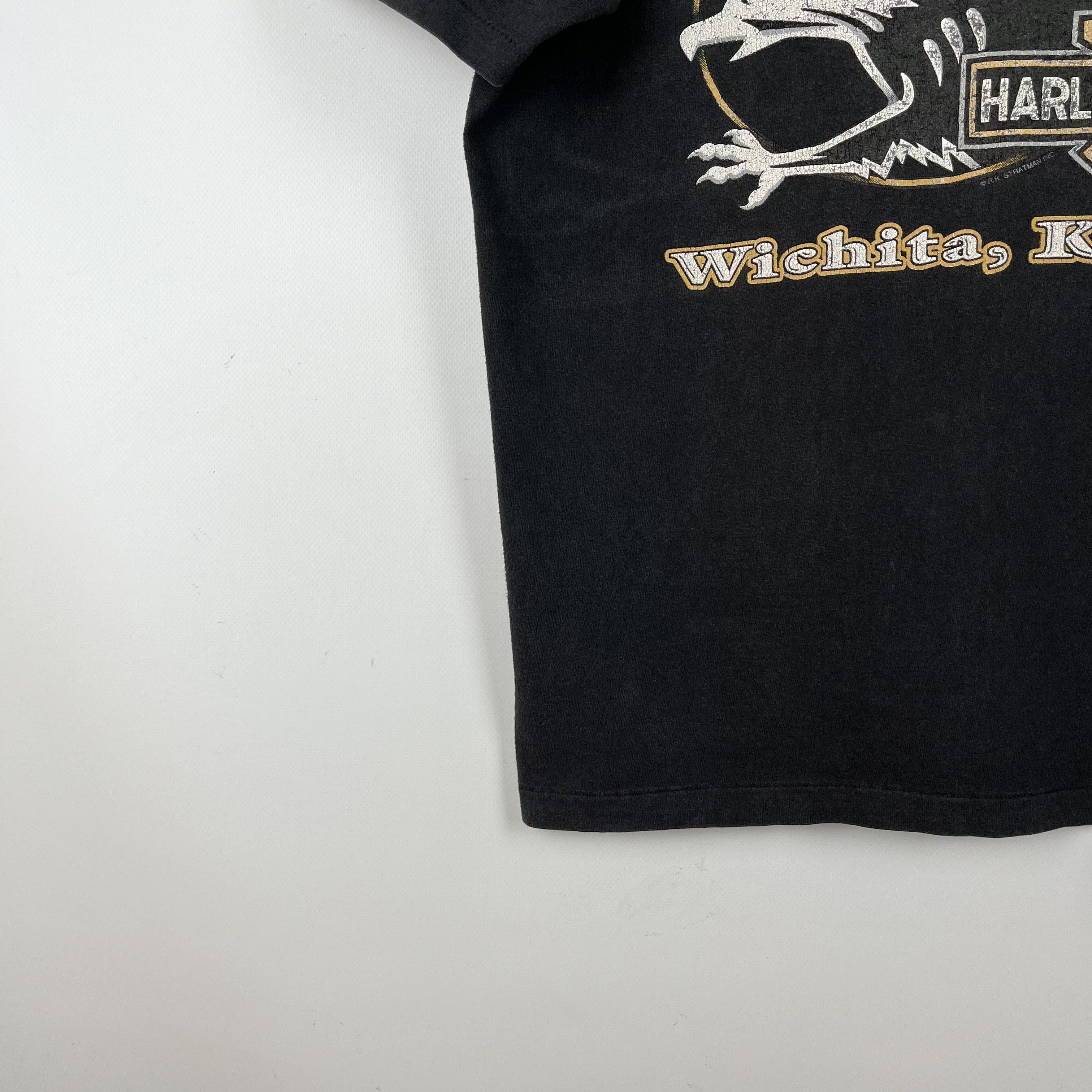 Harley Davidson Vintage Harley Davidson Wings Over America T Shirt 90’s Size US L / EU 52-54 / 3 - 18 Thumbnail