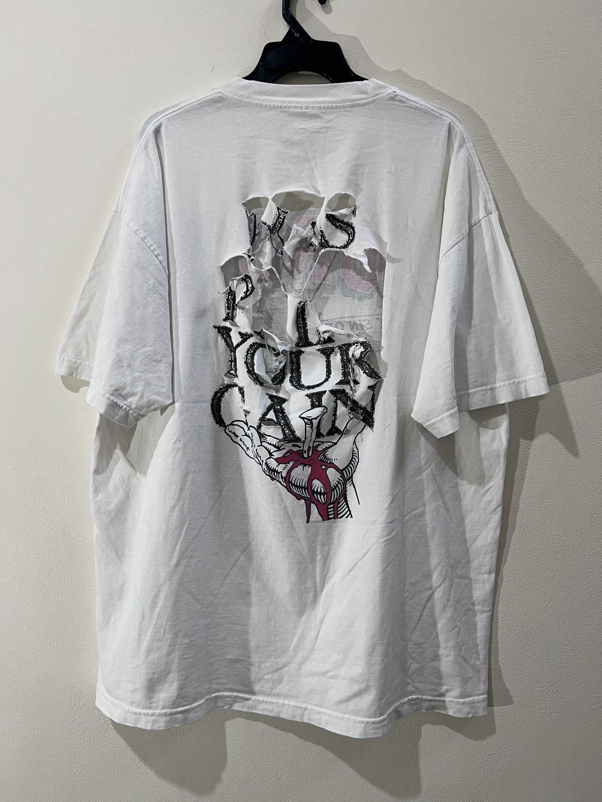 Vintage Vintage 90s Lord Gym Jesus Distressed Thrashed 2XL Size US XXL / EU 58 / 5 - 3 Thumbnail