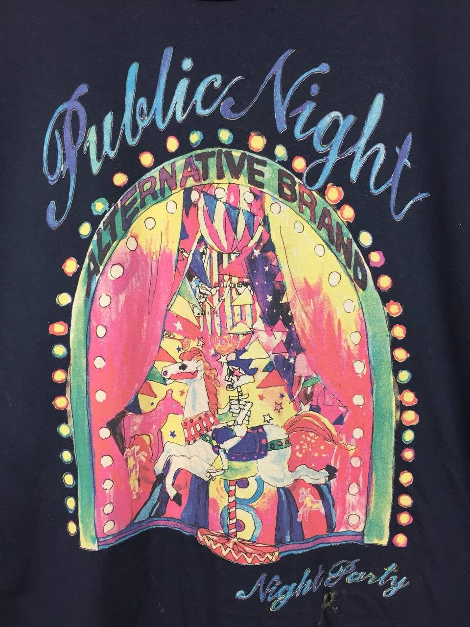 Japanese Brand RNA Inc Alternative RNA Public Night Secret Party Night Tee Size US M / EU 48-50 / 2 - 4 Thumbnail