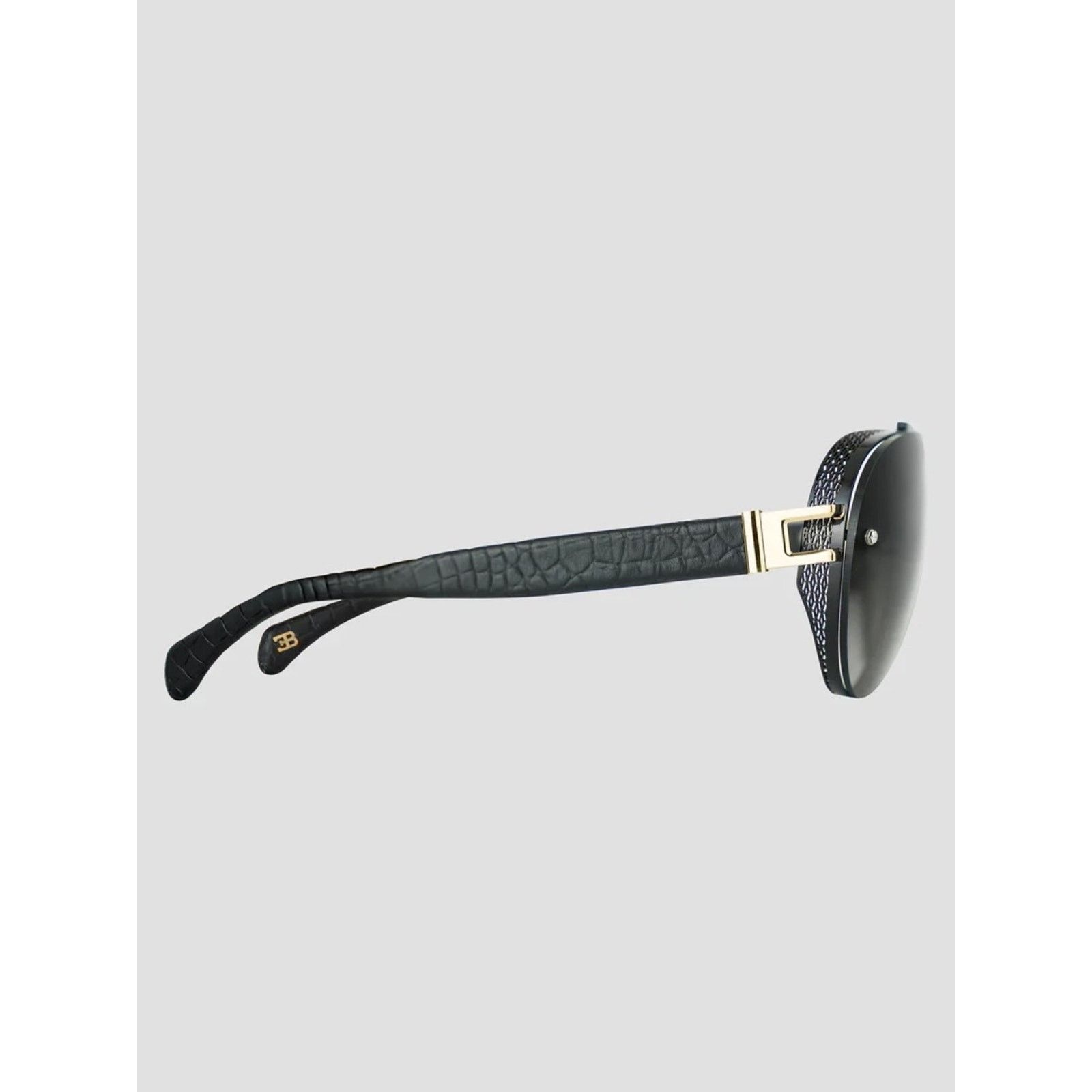Bugatti New BUGATTI 05 BK Black Men's Aviator Sunglasses Authentic Size ONE SIZE - 9 Thumbnail