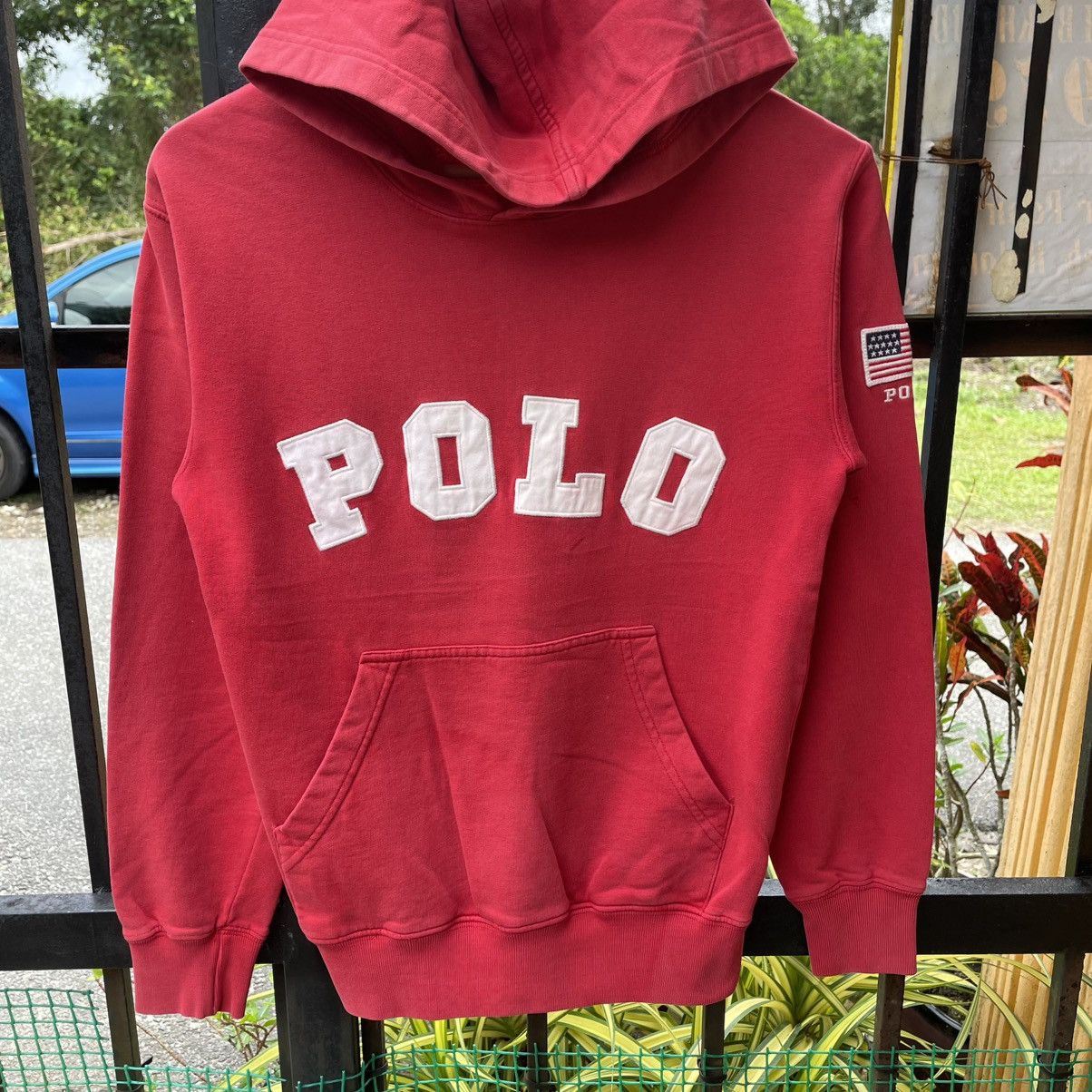 Polo Ralph Lauren 🔥Vintage Polo Ralph Lauren Big Spellout Pullover Hoodie Size US XS / EU 42 / 0 - 5 Thumbnail