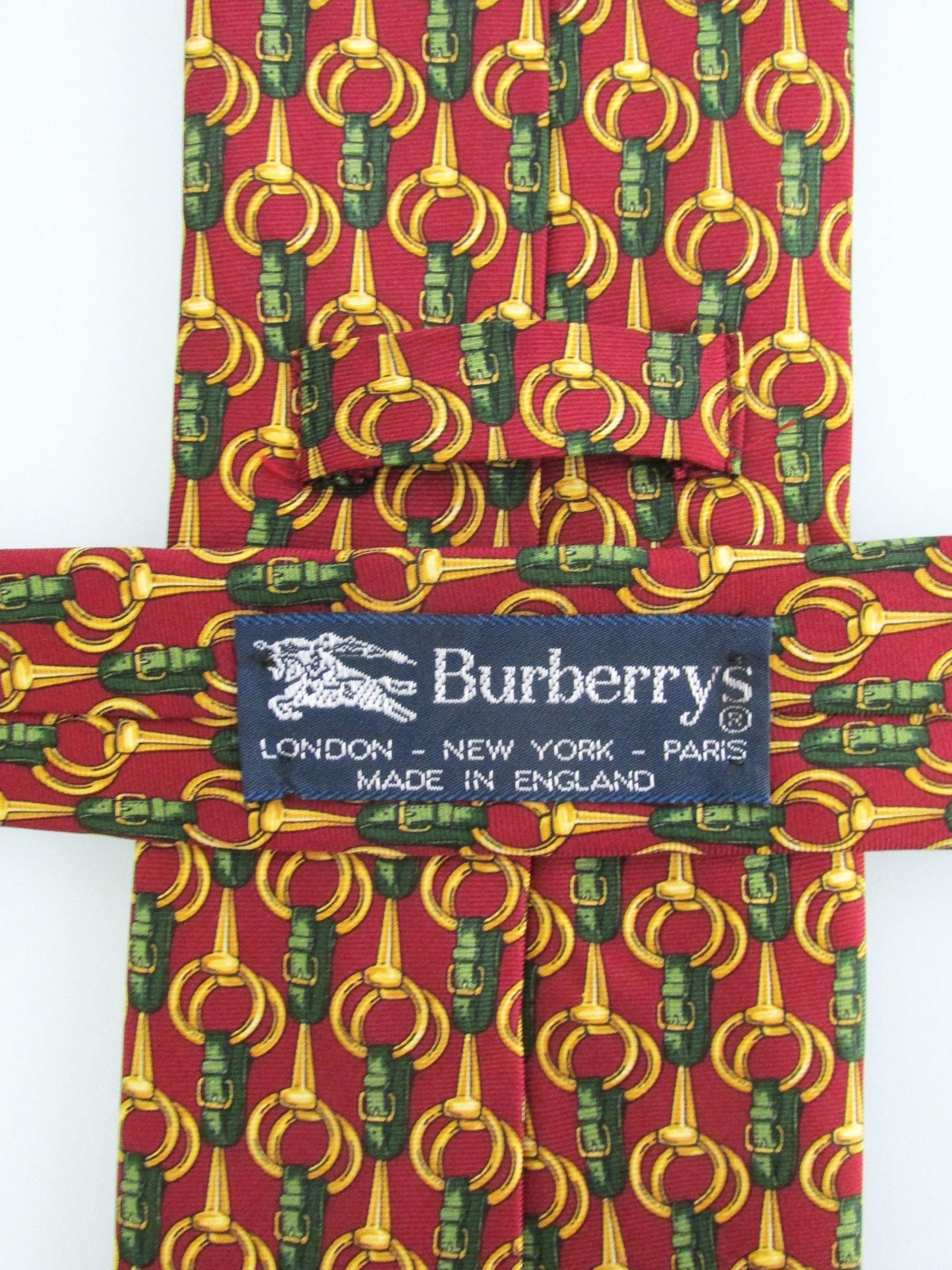 Burberry Burberry Men's Silk Tie Size ONE SIZE - 5 Thumbnail