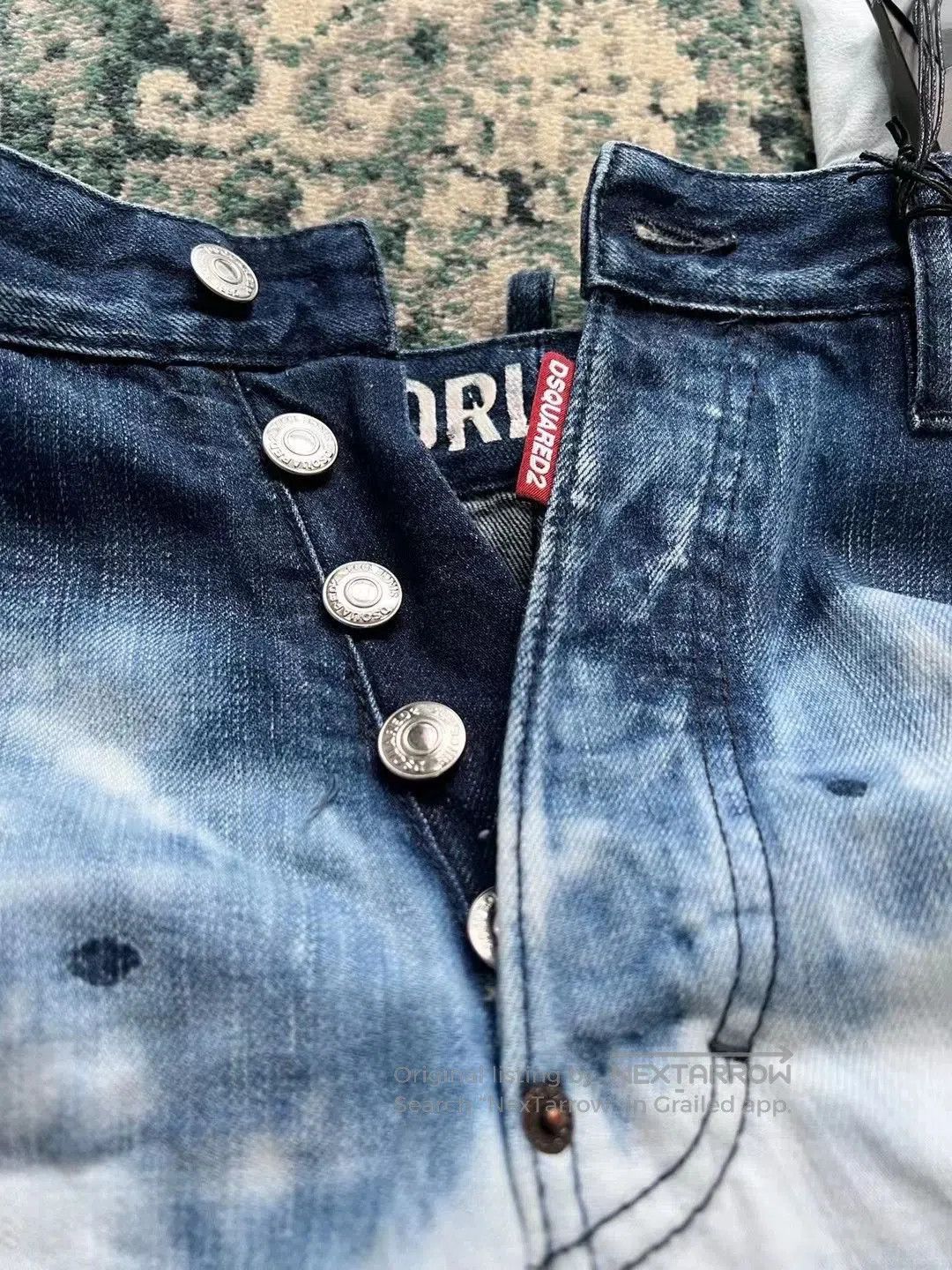Dsquared2 dsquared2 spring summer 2022 light blue jeans. Size US 44 / EU 60 - 3 Thumbnail