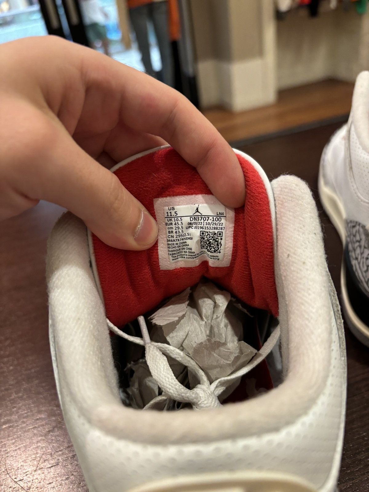 Jordan Brand Jordan retro 3 white cement reimagined Size US 11.5 / EU 44-45 - 7 Thumbnail