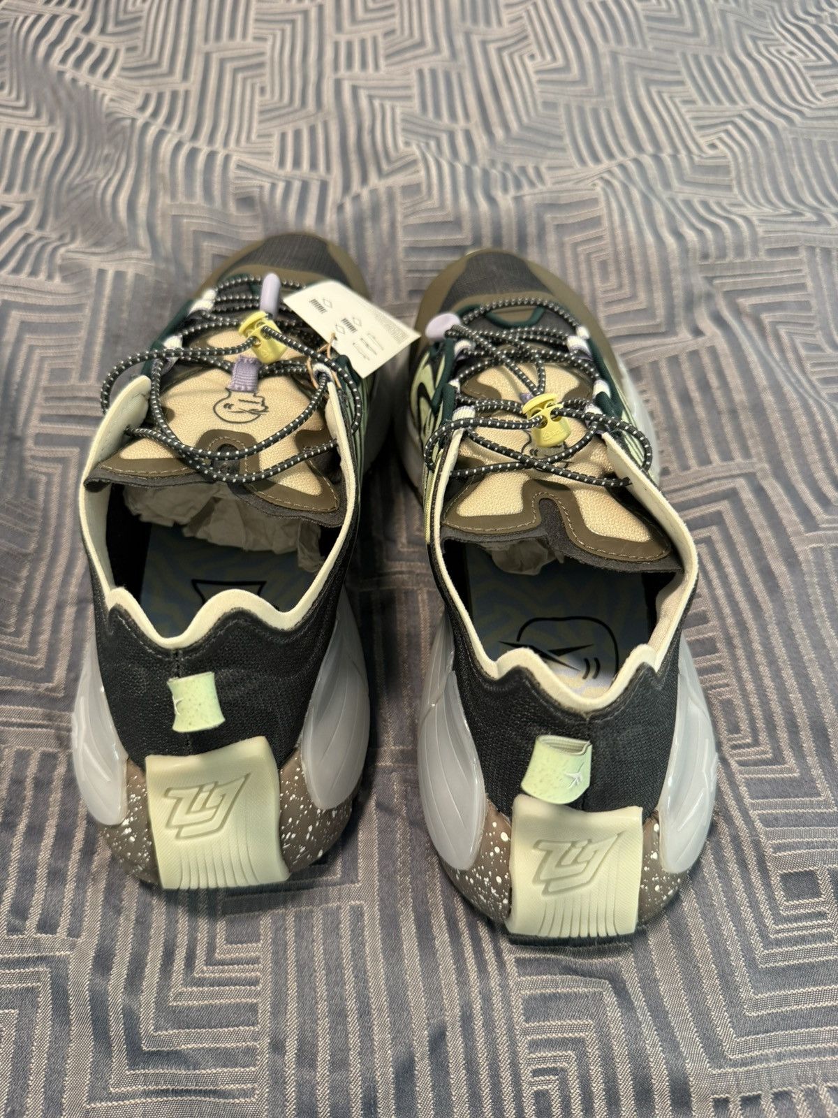 Brain Dead × Reebok Reebok × Brain Dead Zig Kinetica II True Grey & Grey Terrain Size US 8 / EU 41 - 5 Thumbnail