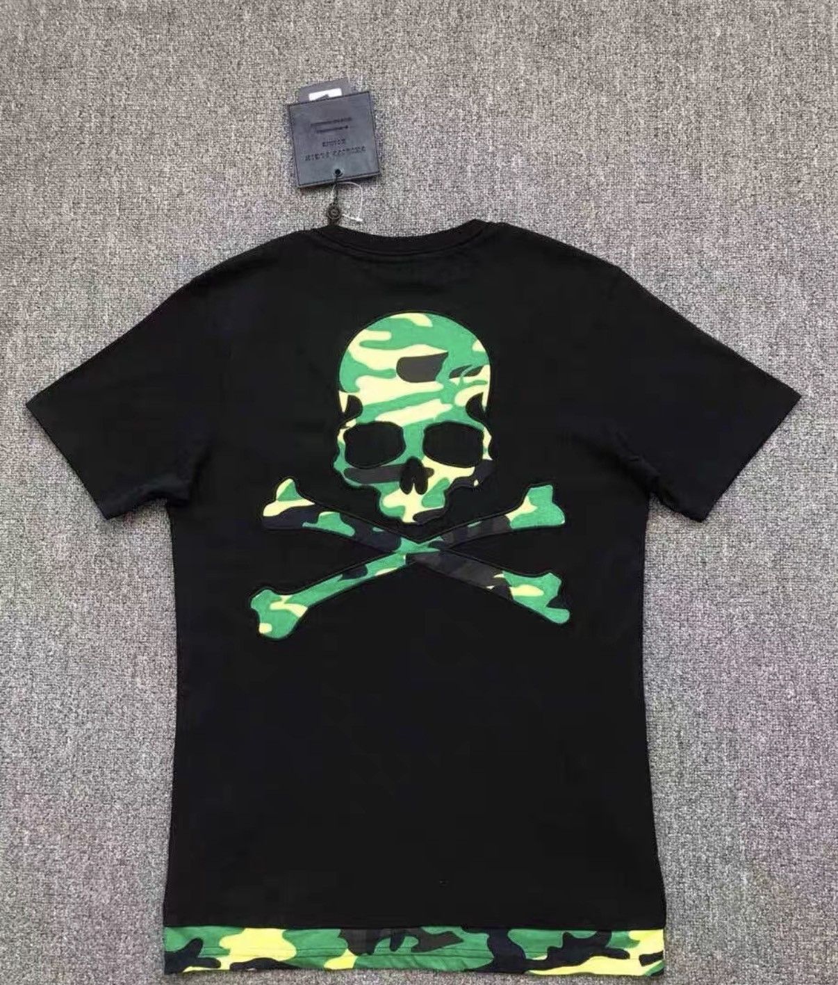 Philipp Plein Philipp Plein Appliquéd Skull T‑shirt J2 Size US M / EU 48-50 / 2 - 4 Thumbnail
