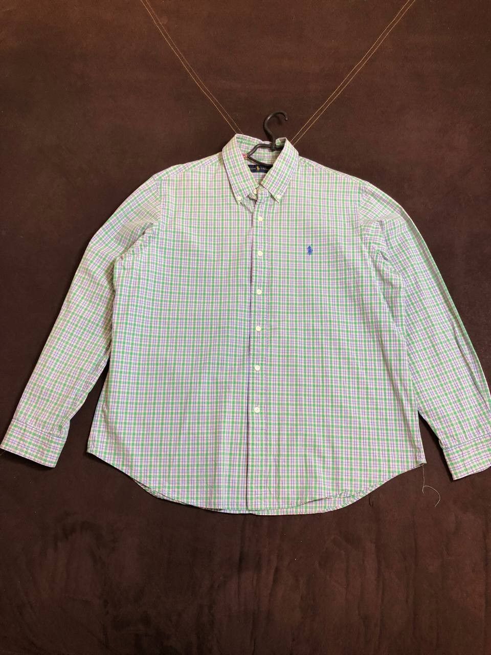 Polo Ralph Lauren Polo Ralph Lauren checkered Long Sleeve Button Down Shirt Size US XL / EU 56 / 4 - 1 Thumbnail