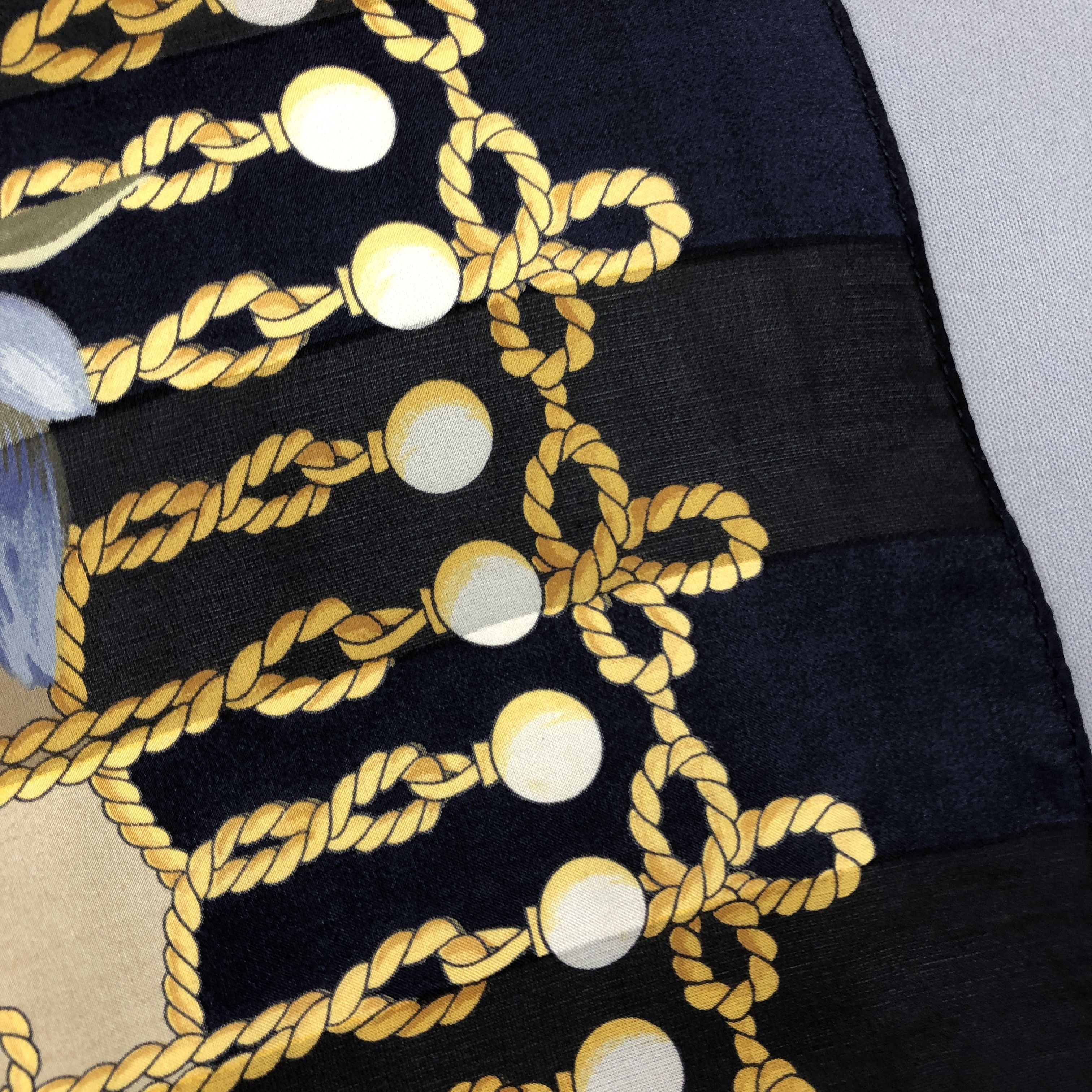 Other × Vintage Vintage La Fenice SILK Scarf Twill Stole Wraps Scarves Size ONE SIZE - 11 Thumbnail