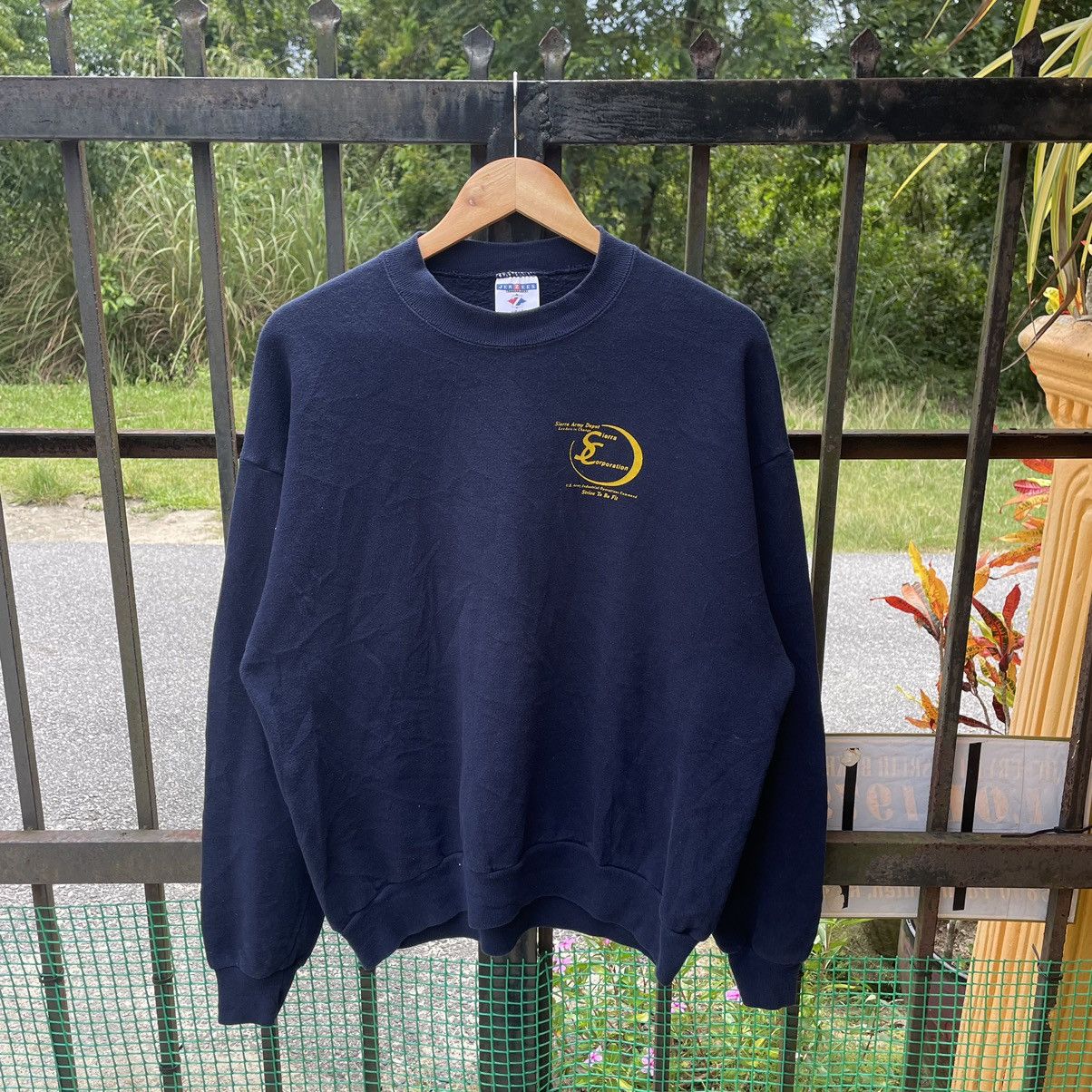 Vintage 🔥🔥Vintage Sierra Corporation Spellout Sweatshirts Size US M / EU 48-50 / 2 - 1 Thumbnail