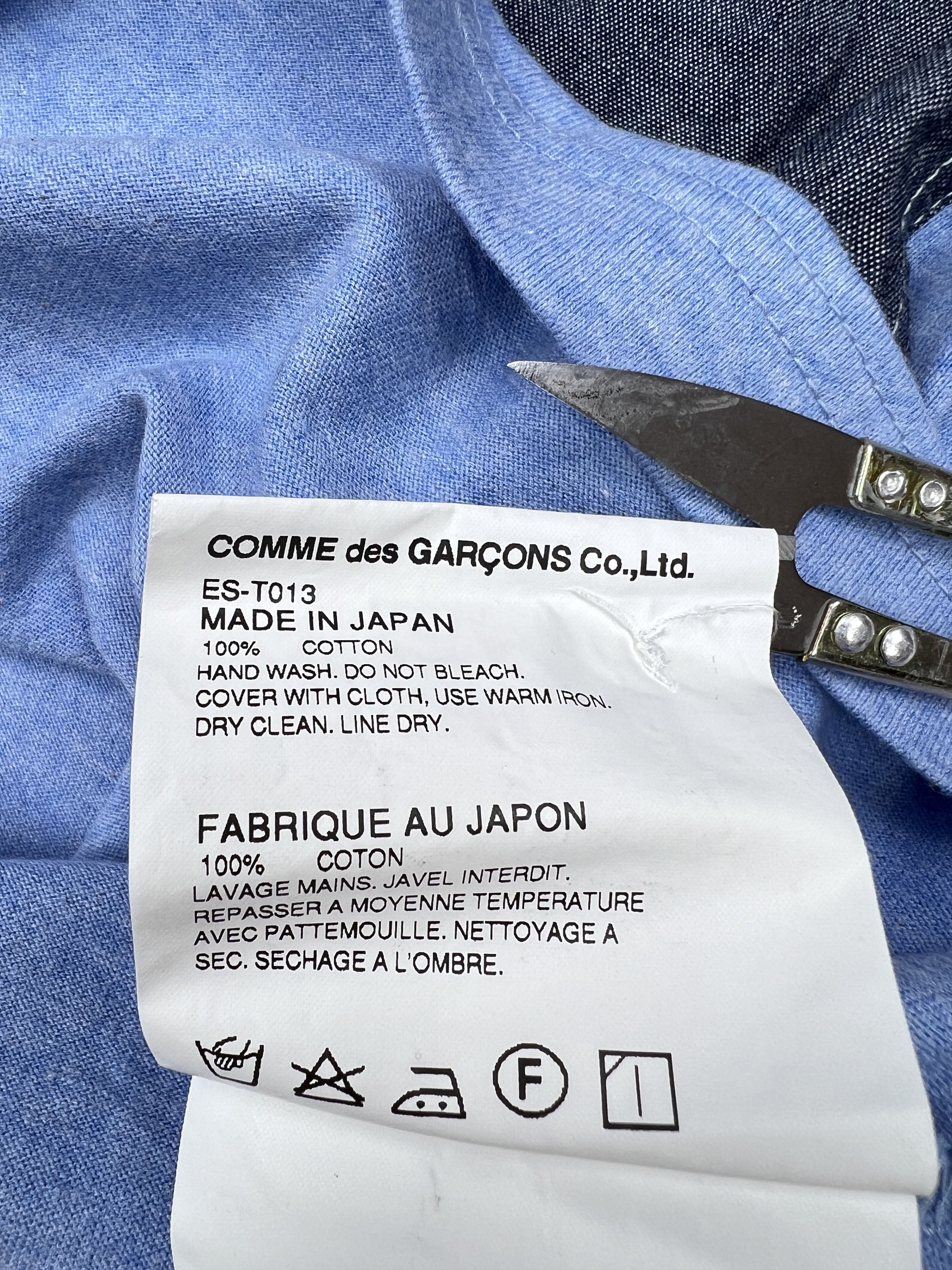 Comme des Garcons Vintage Ganryu Comme Des Garcons Japan Made Tee Size US S / EU 44-46 / 1 - 5 Thumbnail