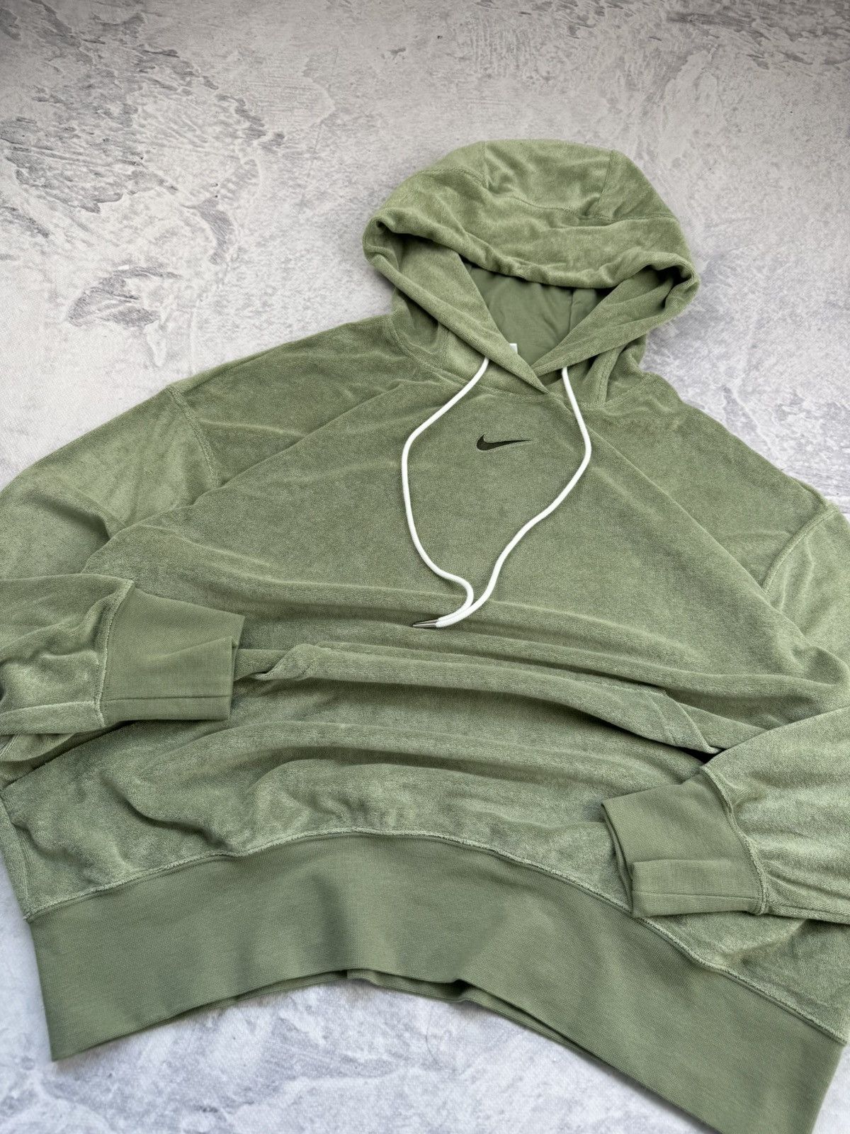 Nike × Vintage NIKE VINTAGE CENTER LOGO OVERSIZE BOXY HOODIE Size US L / EU 52-54 / 3 - 5 Thumbnail