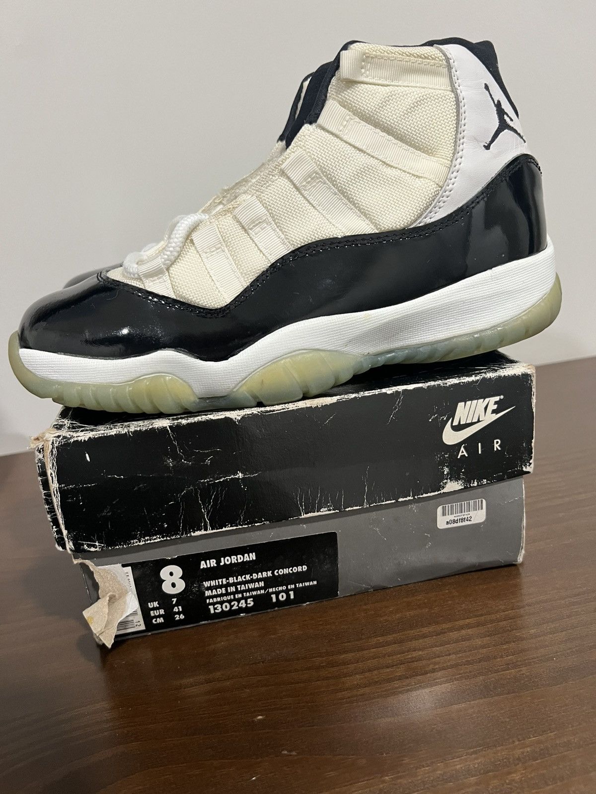 Jordan Brand Air Jordan 11 concord OG 1995 sz 8 Size US 8 / EU 41 - 22 Thumbnail