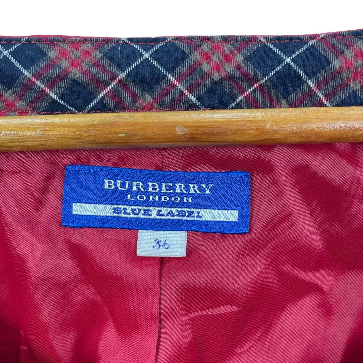 Burberry Burberry London Blue Label Wool Dress Skirt Size S / US 4 / IT 40 - 9 Thumbnail