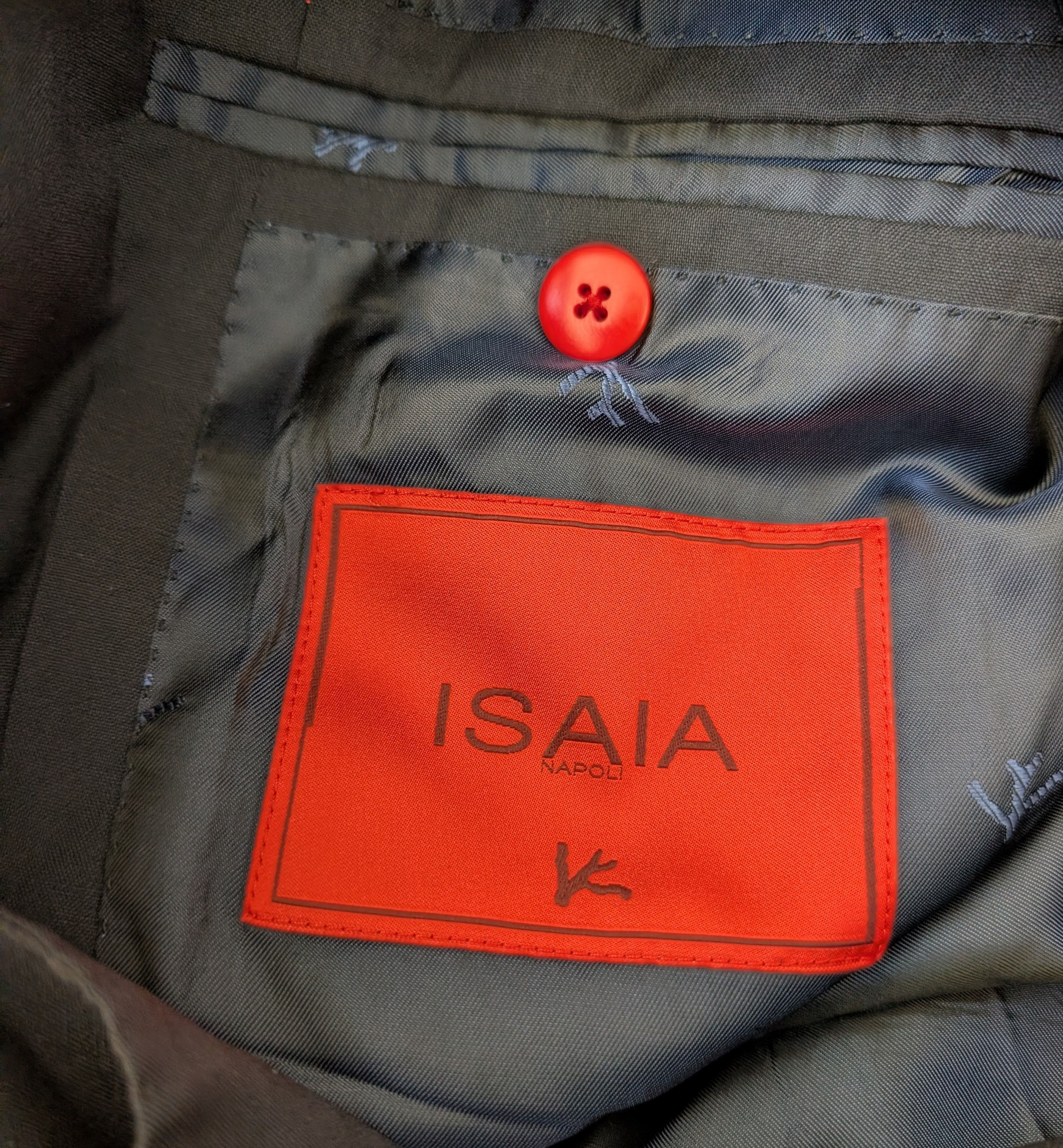 Isaia Isaia Napoli Dustin Wool Suit Size IT48 8C Made in Italy Size 38R - 3 Thumbnail