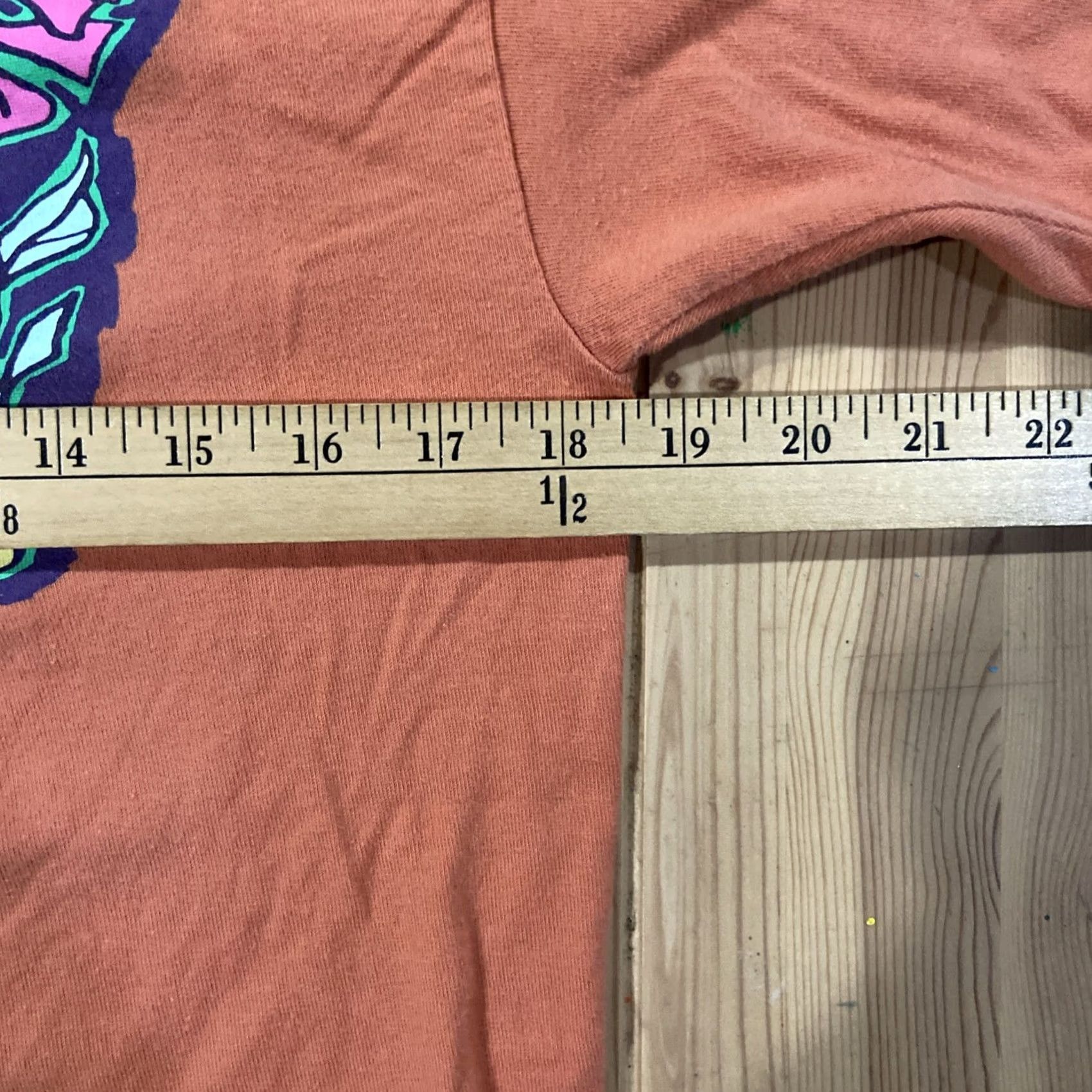 Vintage Stussy Shirt - Mens M Red Cotton Blend Graphic Print Short Sleeve Crew Neck Logo Tee Size US M / EU 48-50 / 2 - 2 Thumbnail