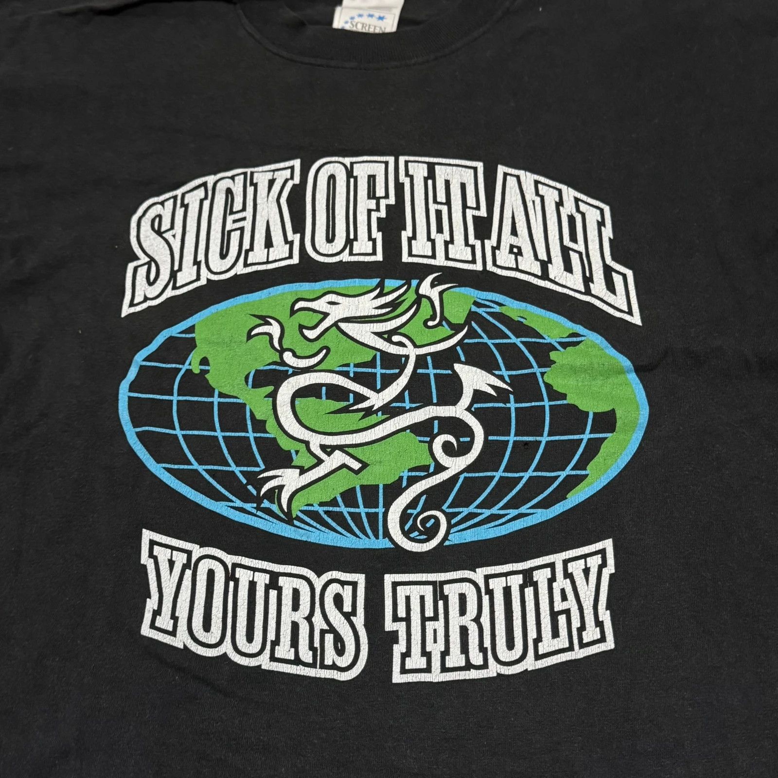 Band Tees × Vintage Vintage Sick of it all t-shirt Size US M / EU 48-50 / 2 - 5 Thumbnail