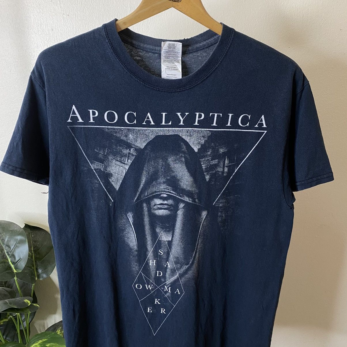 Band Tees 2015 Apocalyptica Finnish Metal Band Shadowmaker Album Promo Size US M / EU 48-50 / 2 - 2 Thumbnail