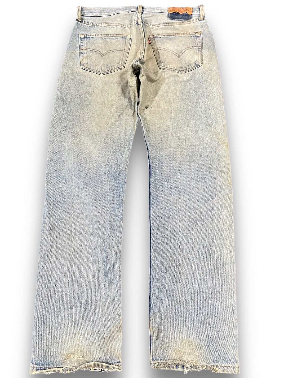 Levi's Vintage 80’s Levi’s 501 Mudwash Denim Size US 33 - 8 Thumbnail
