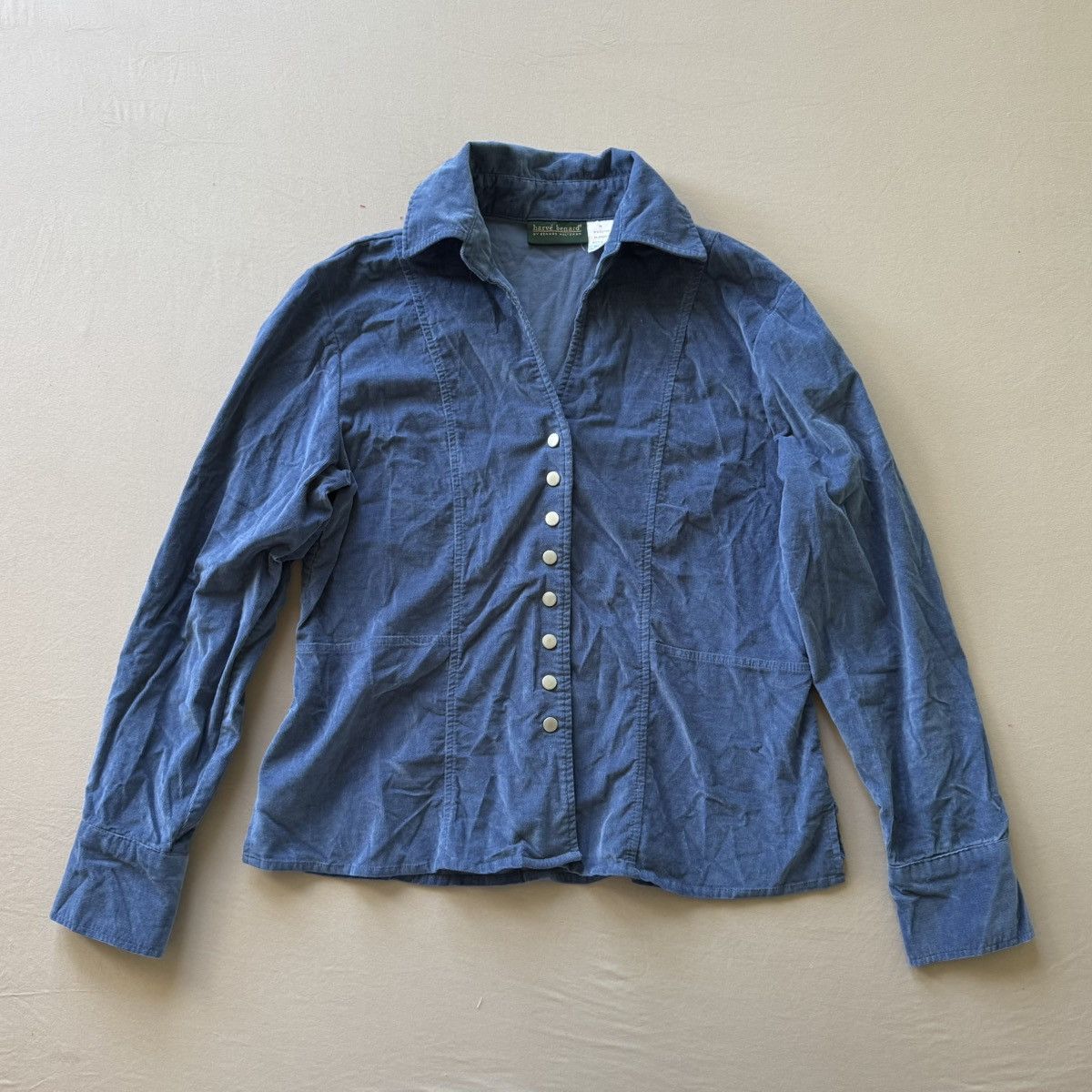 Harve Benard Vintage Benard Holtzman Western Corduroy Shirt Size M / US 6-8 / IT 42-44 - 1 Thumbnail