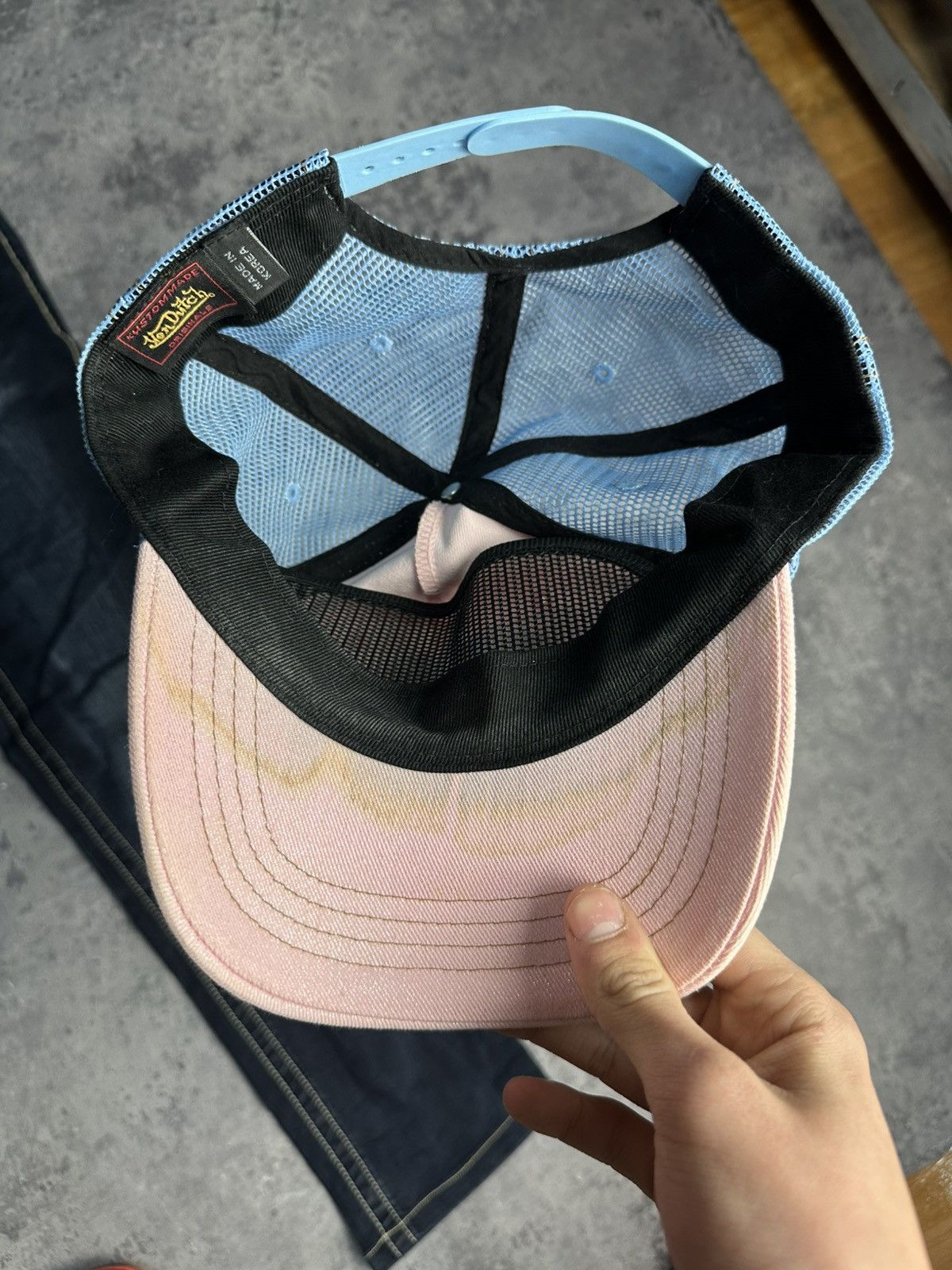 Von Dutch Von Dutch pink patch logo cap vintage Size ONE SIZE - 6 Thumbnail